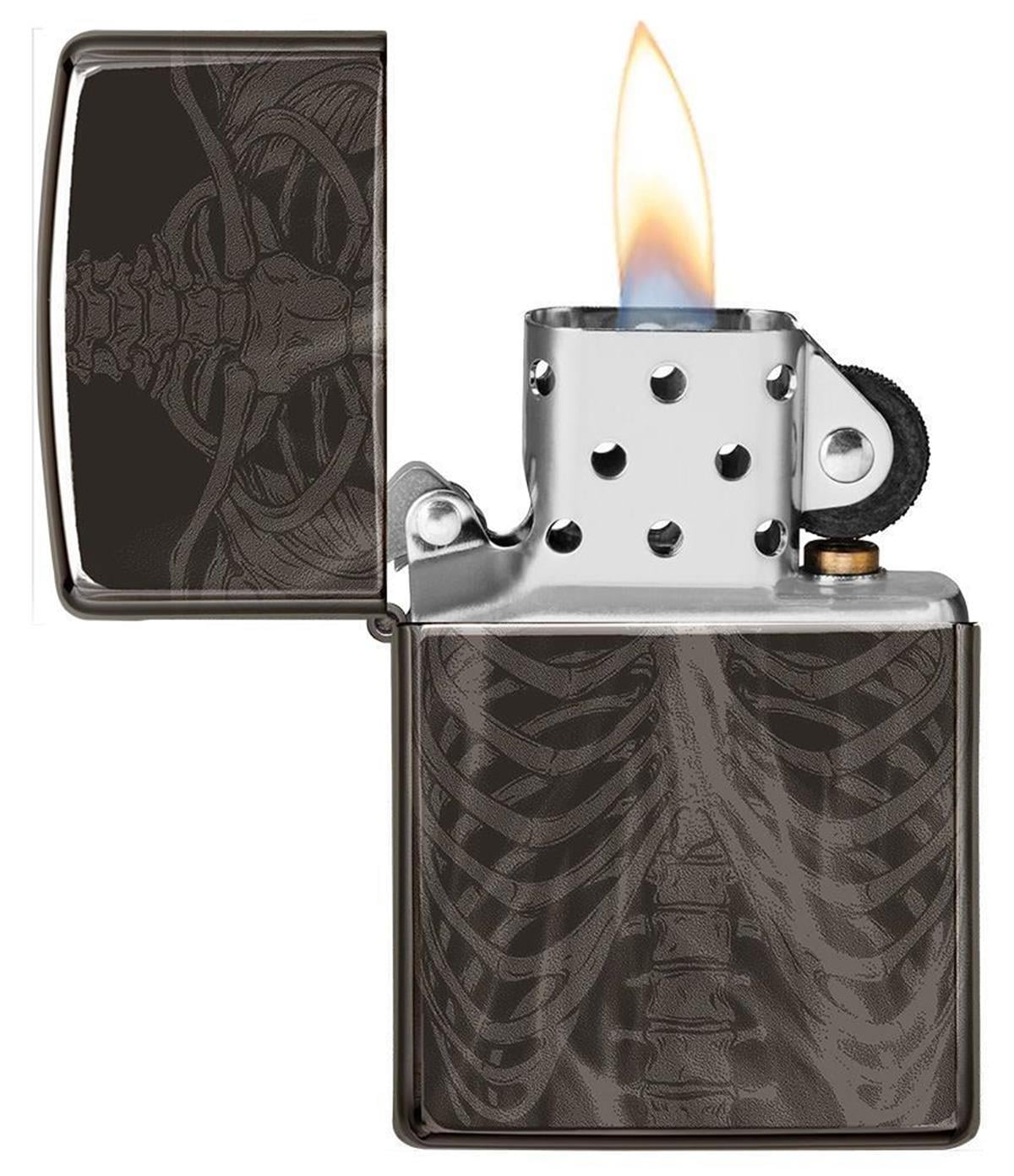 TR3293,Zippo Çakmak 24756 Rib Cage Design 24756-092123