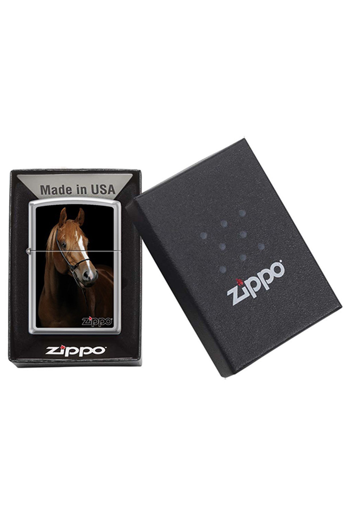 TR4384,Zippo Çakmak 250-062244 Caballo 3