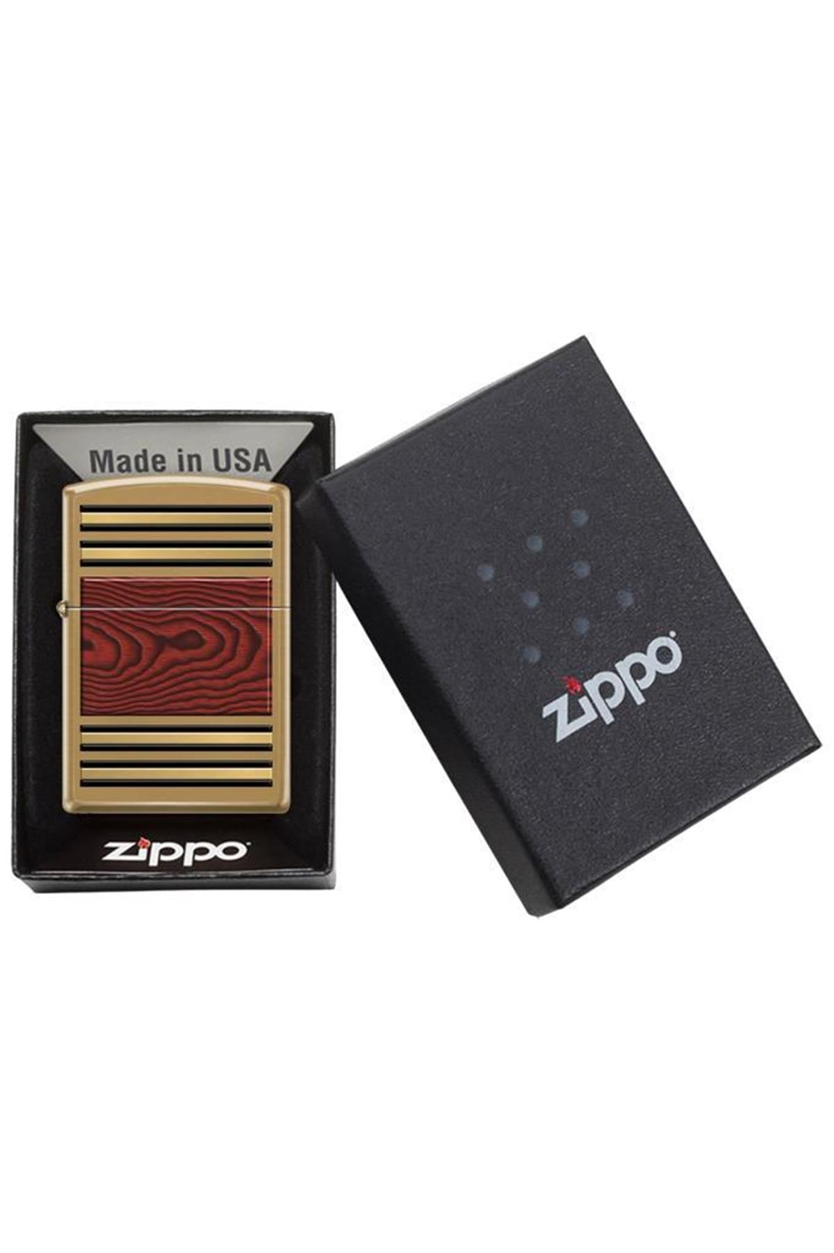 TR6291,Zippo Çakmak 254B-106490 Wooden Pipe Lighter