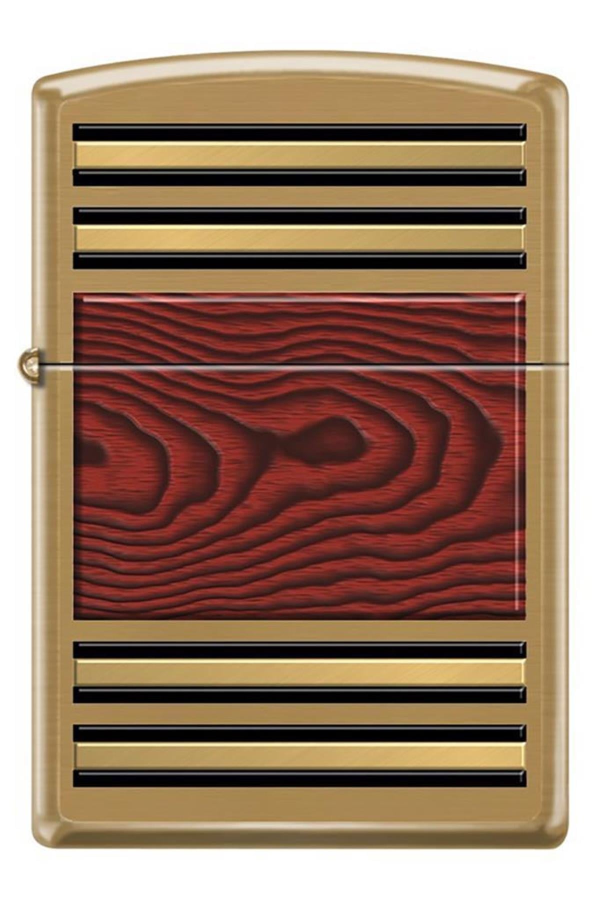 TR6291,Zippo Çakmak 254B-106490 Wooden Pipe Lighter