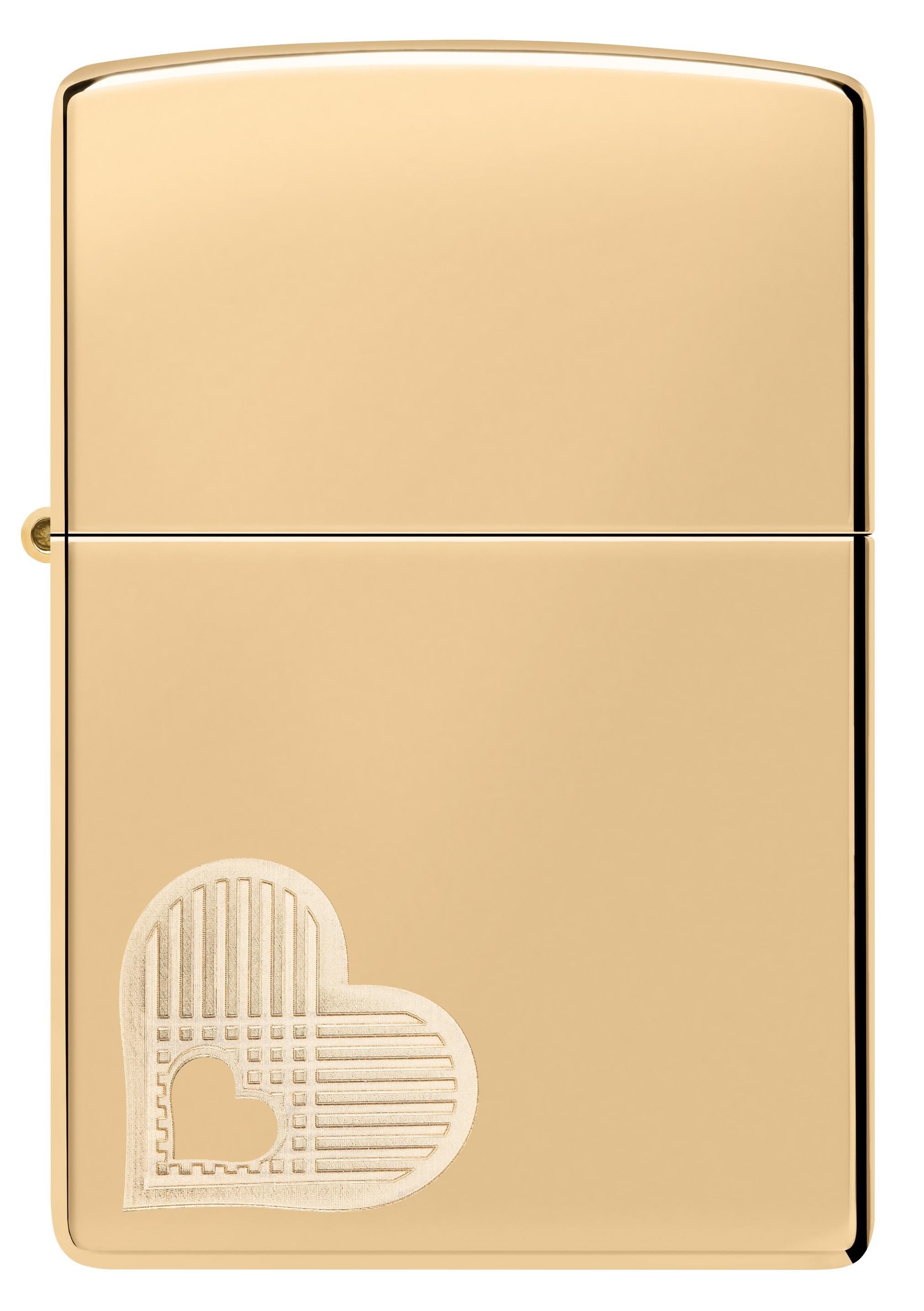 TR8517,Zippo Çakmak 254B Double Heart Design 46281-117270