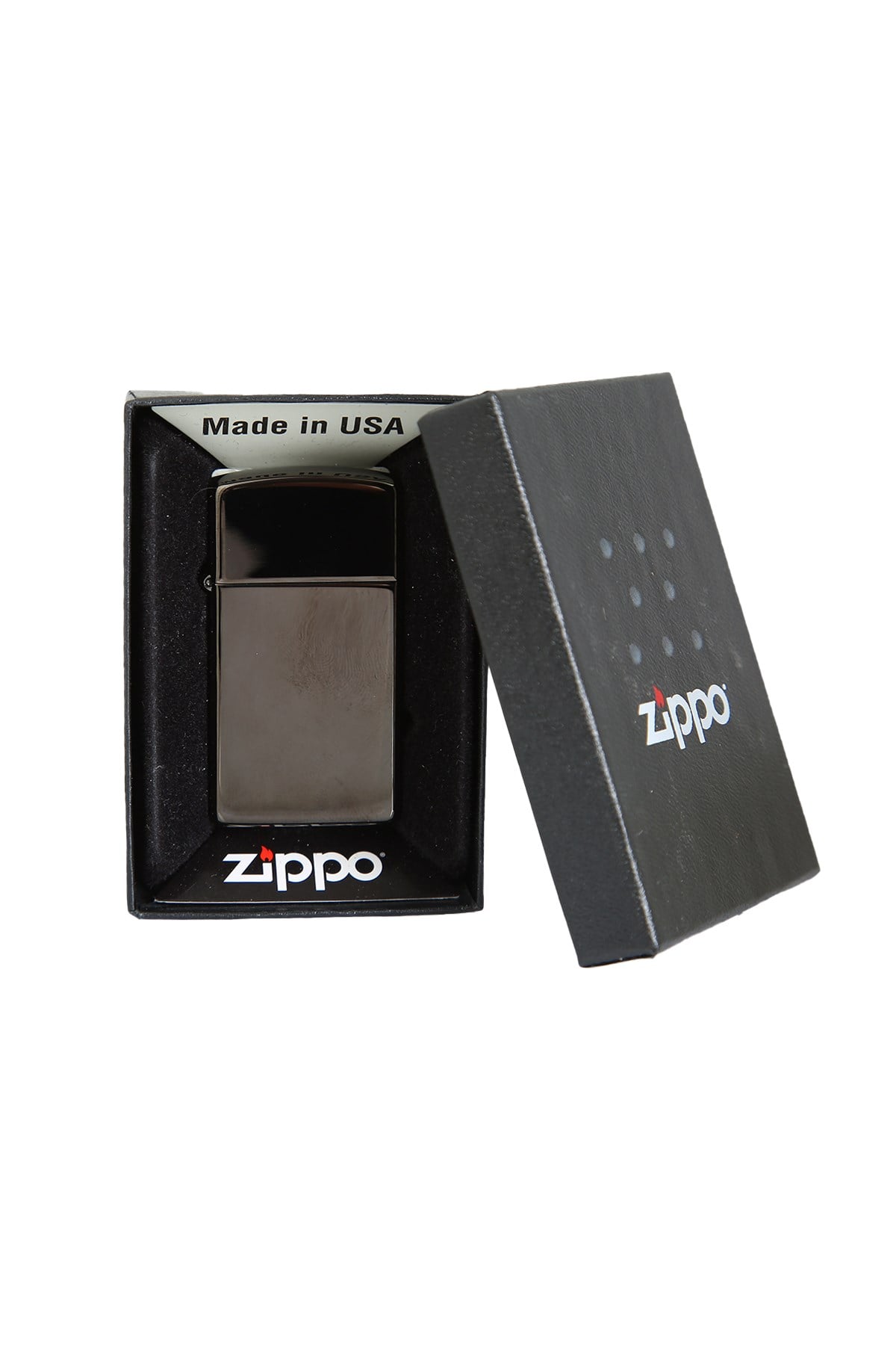 TR4440,Zippo Çakmak 28123-000004 Slim Ebony