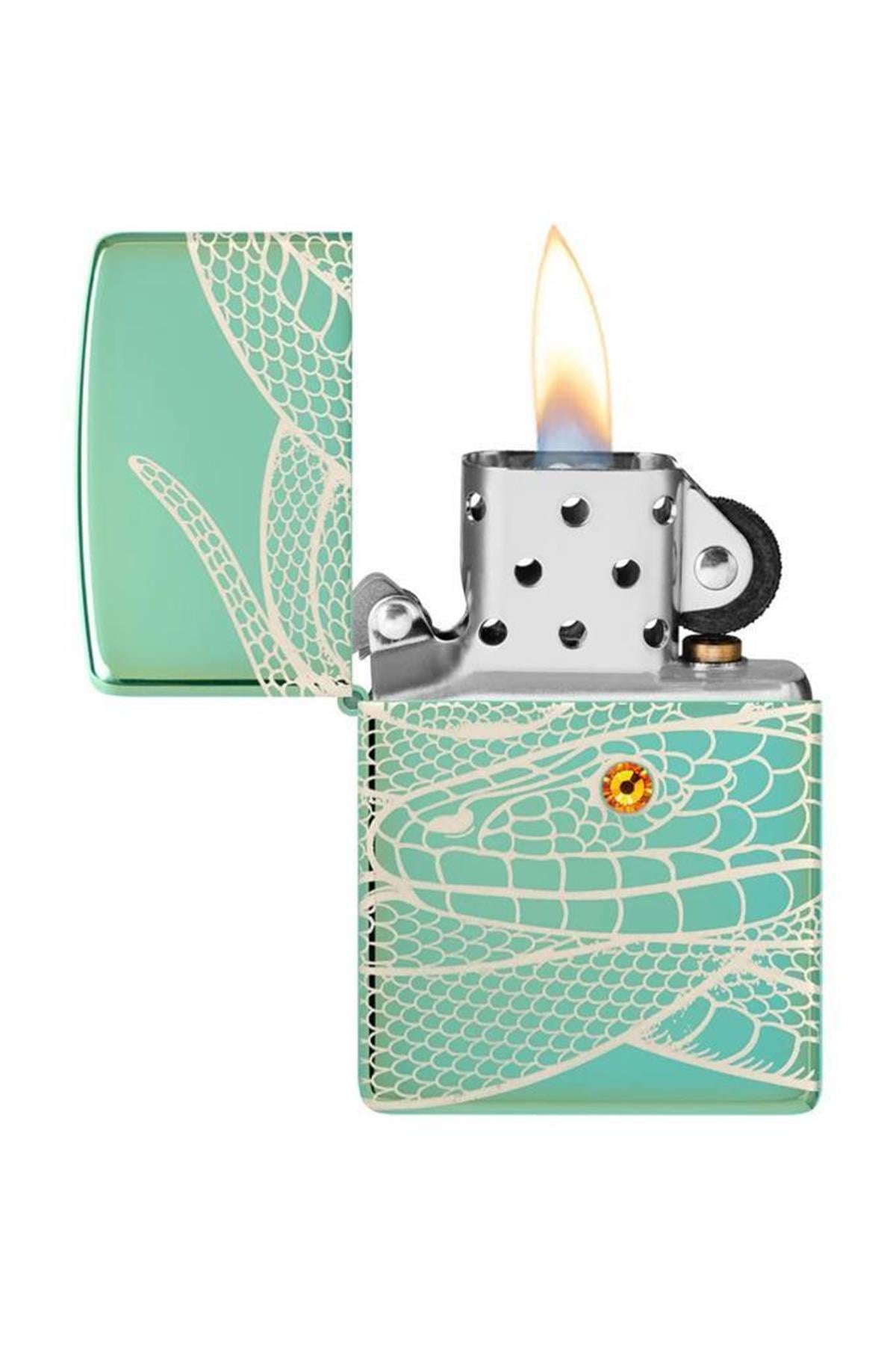 TR5372,Zippo Çakmak 28129-000347 Snake Design