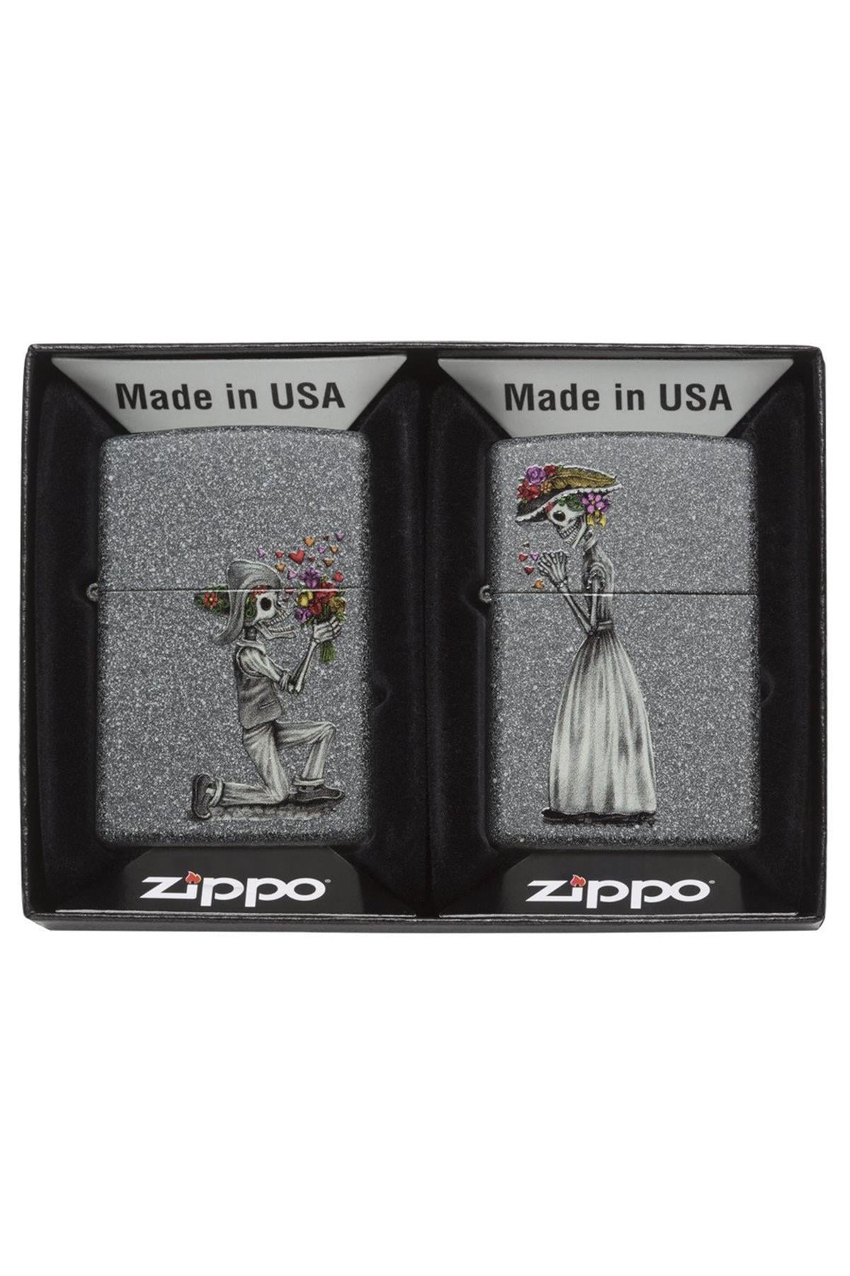 TR5461,Zippo Çakmak 28987-000004  211 Day Of Dead Skulls Set