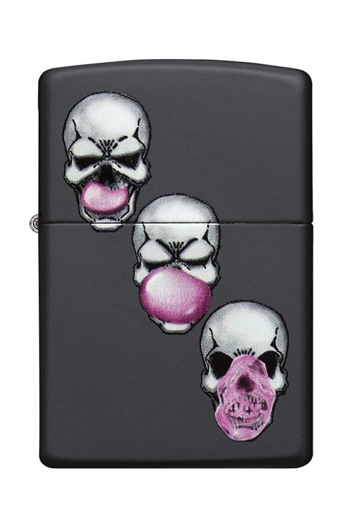TR4436,Zippo Çakmak 29398-000004 Skull Bubble Gum
