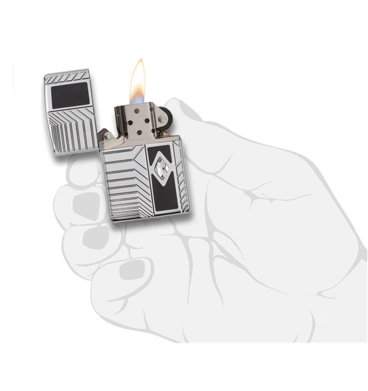 TR2790,Zippo Çakmak 29669 Classy Tech Design 29669-067256