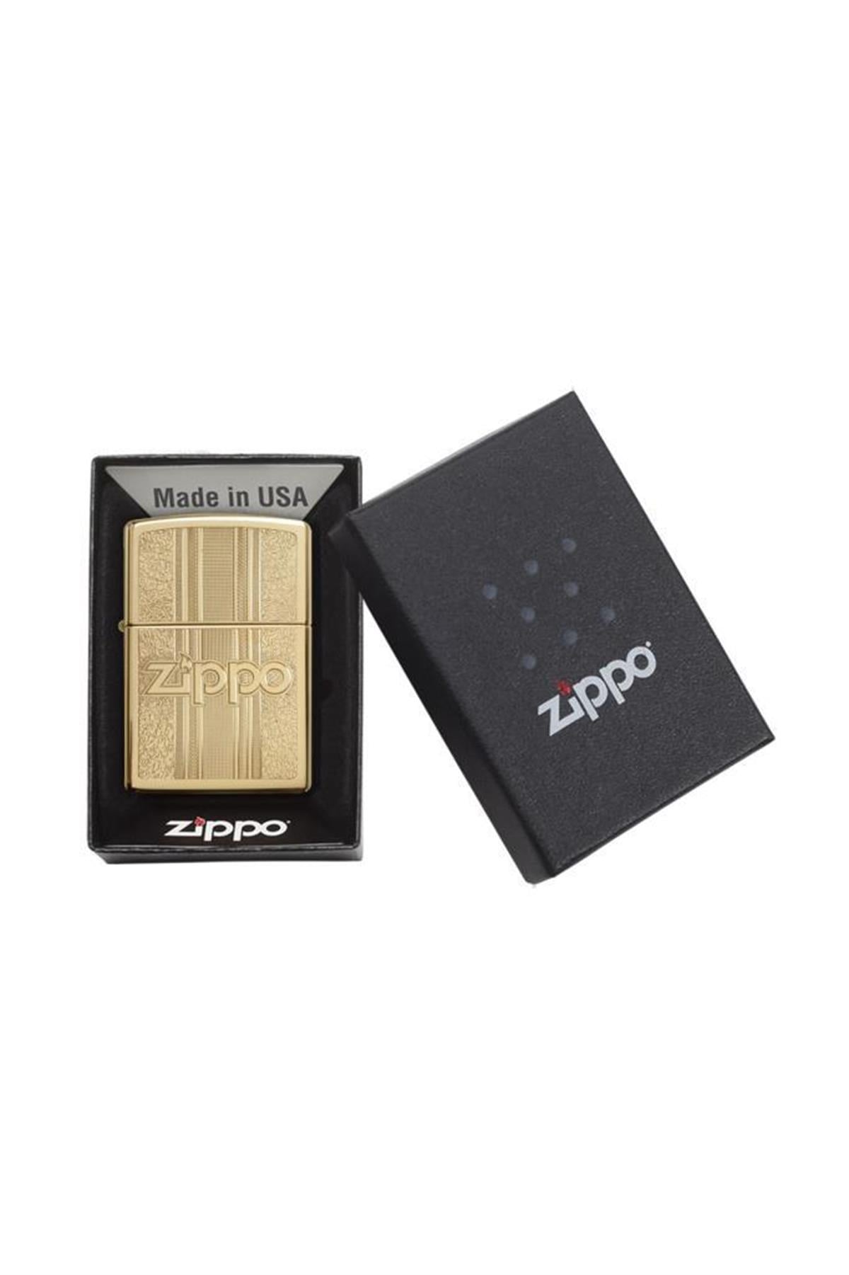 TR5331,Zippo Çakmak 29677-067261 254B Zippo And Pattern Design