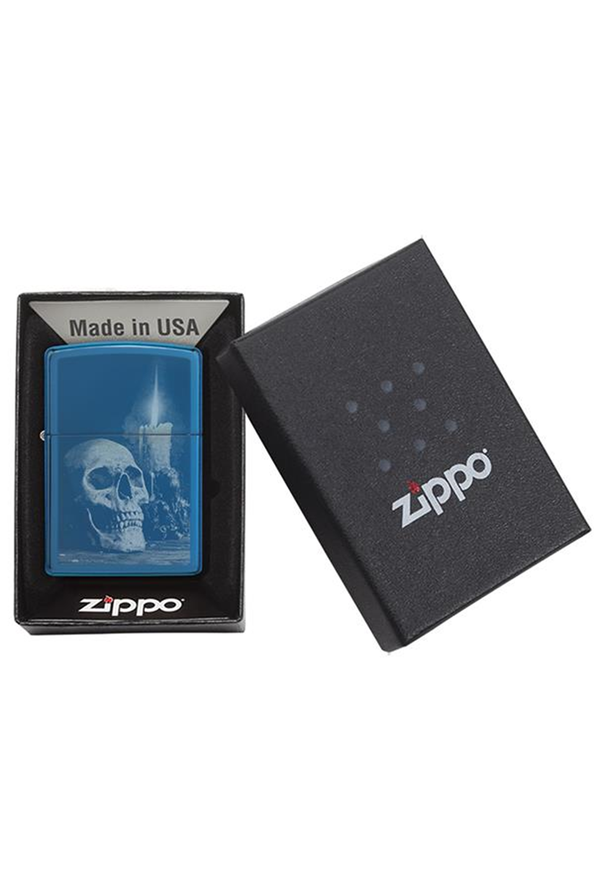 TR4388,Zippo Çakmak 29704-067265 Skull Design