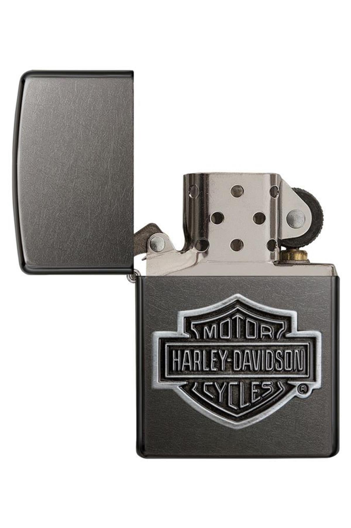 TR6158,Zippo Çakmak 29822-070180 Harley Davidson Bar And Shield