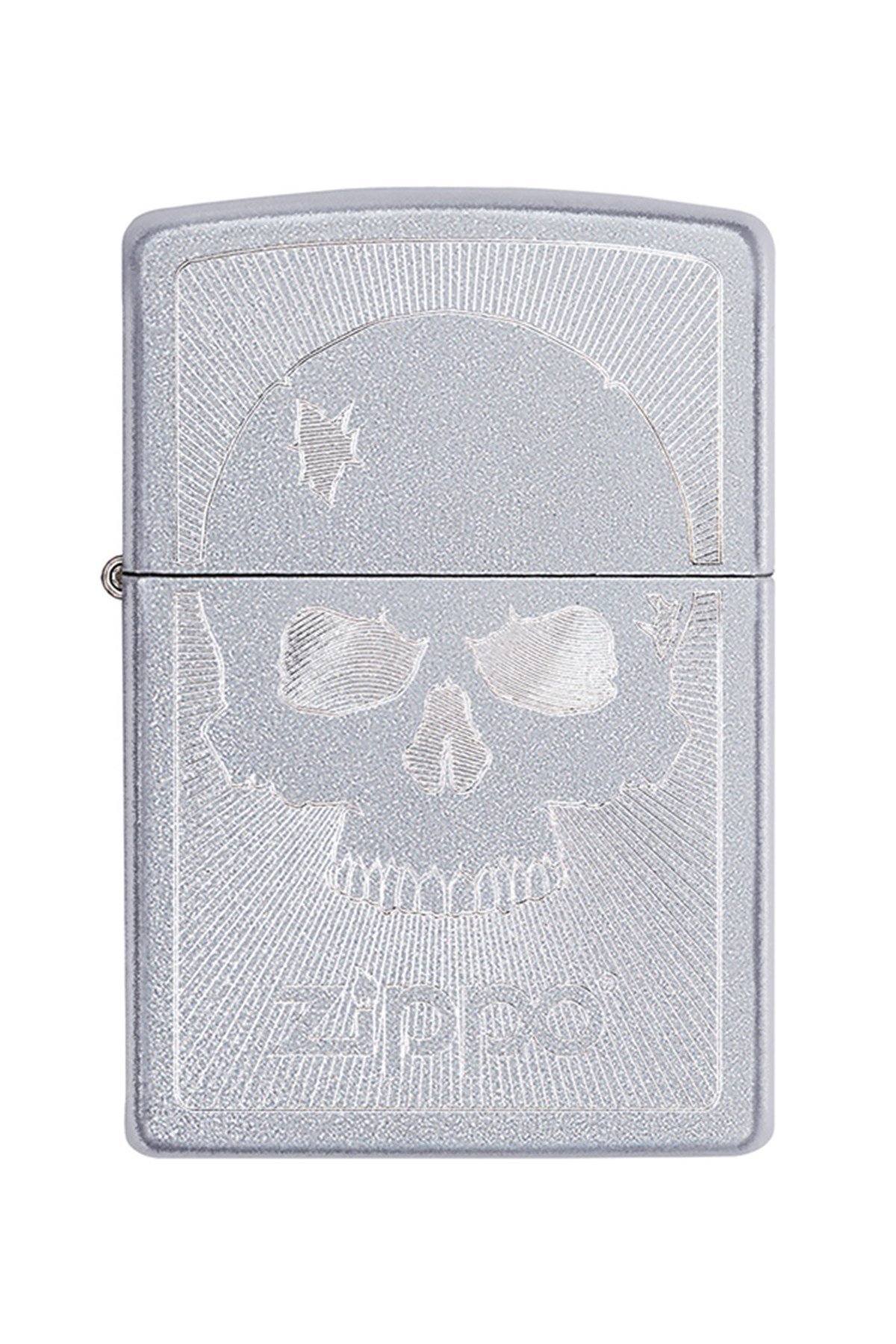 TR4409,Zippo Çakmak 29858-069952 Skull With Lines 1