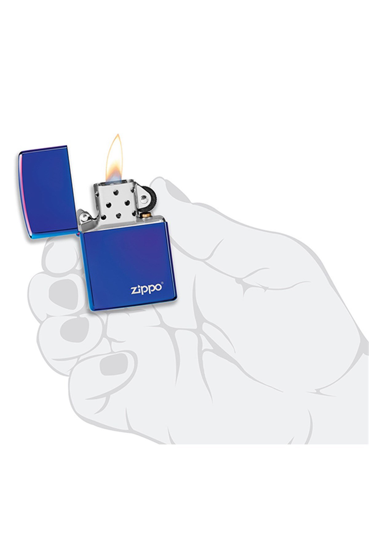 TR4382,Zippo Çakmak 29899ZL-078941 Indıgo W/Zippo - Lasered
