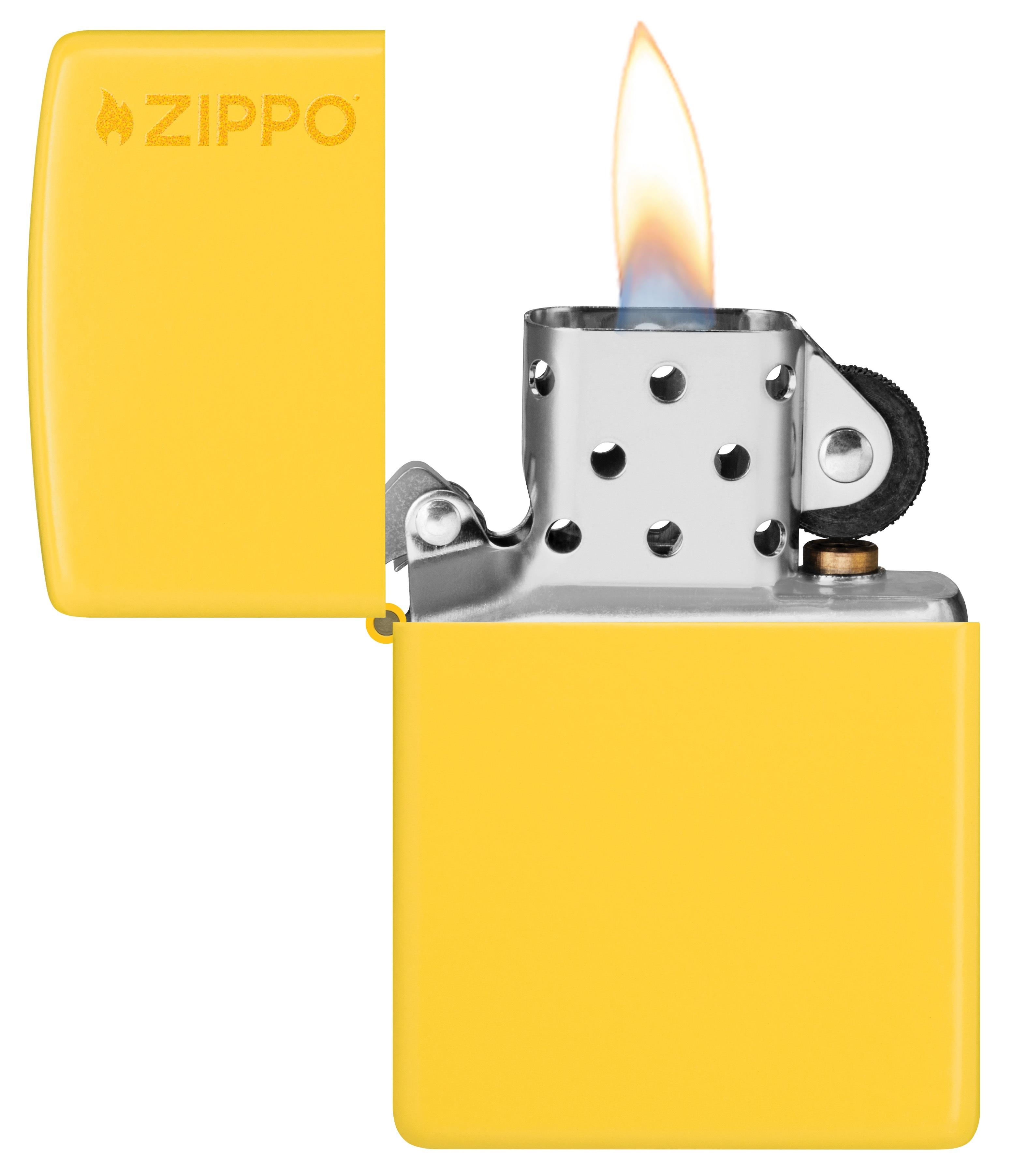 TR8496,Zippo Çakmak 46019Zl Reg Sunflower Yellow W Zippo 46019ZL-112320