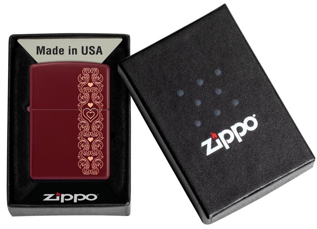 TR8561,Zippo Çakmak 46021 Love Pattern Design 46296-117269