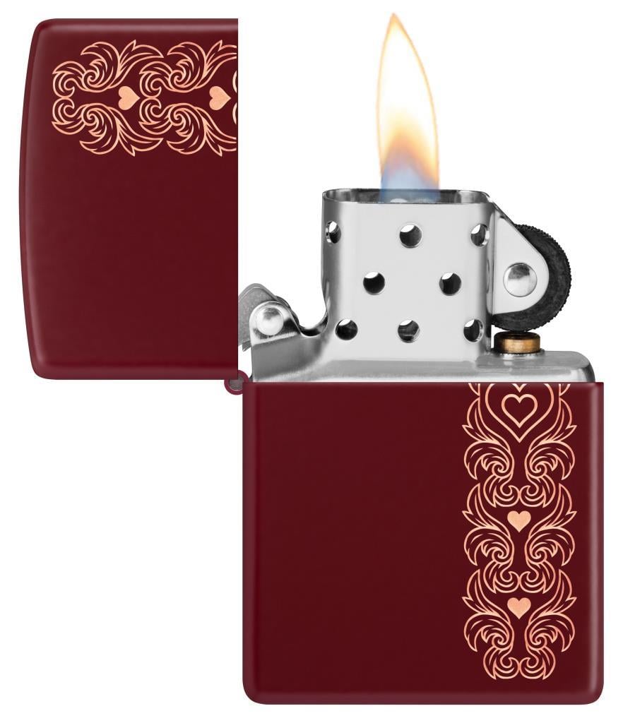 TR8561,Zippo Çakmak 46021 Love Pattern Design 46296-117269