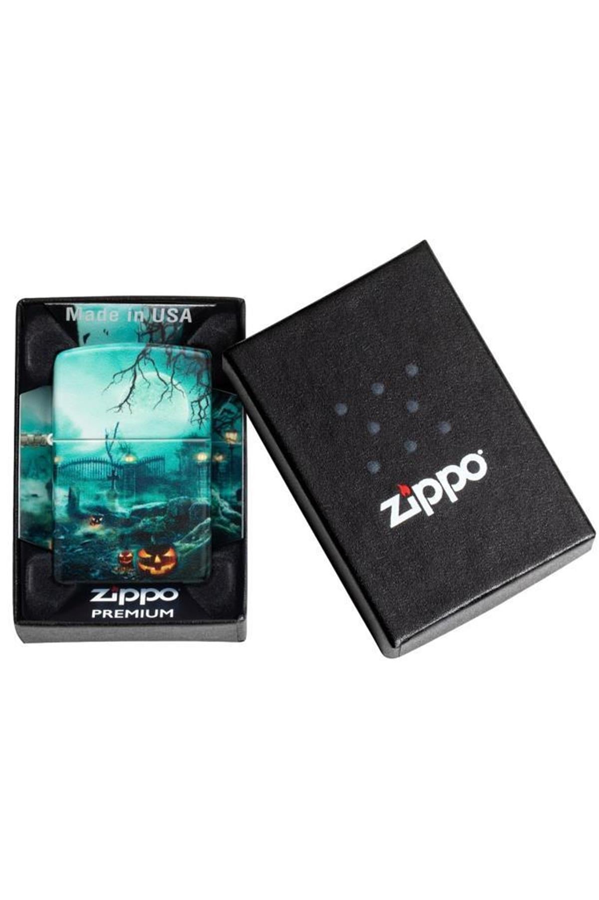 TR5384,Zippo Çakmak 48389-099452 49352 Horror Goth Design