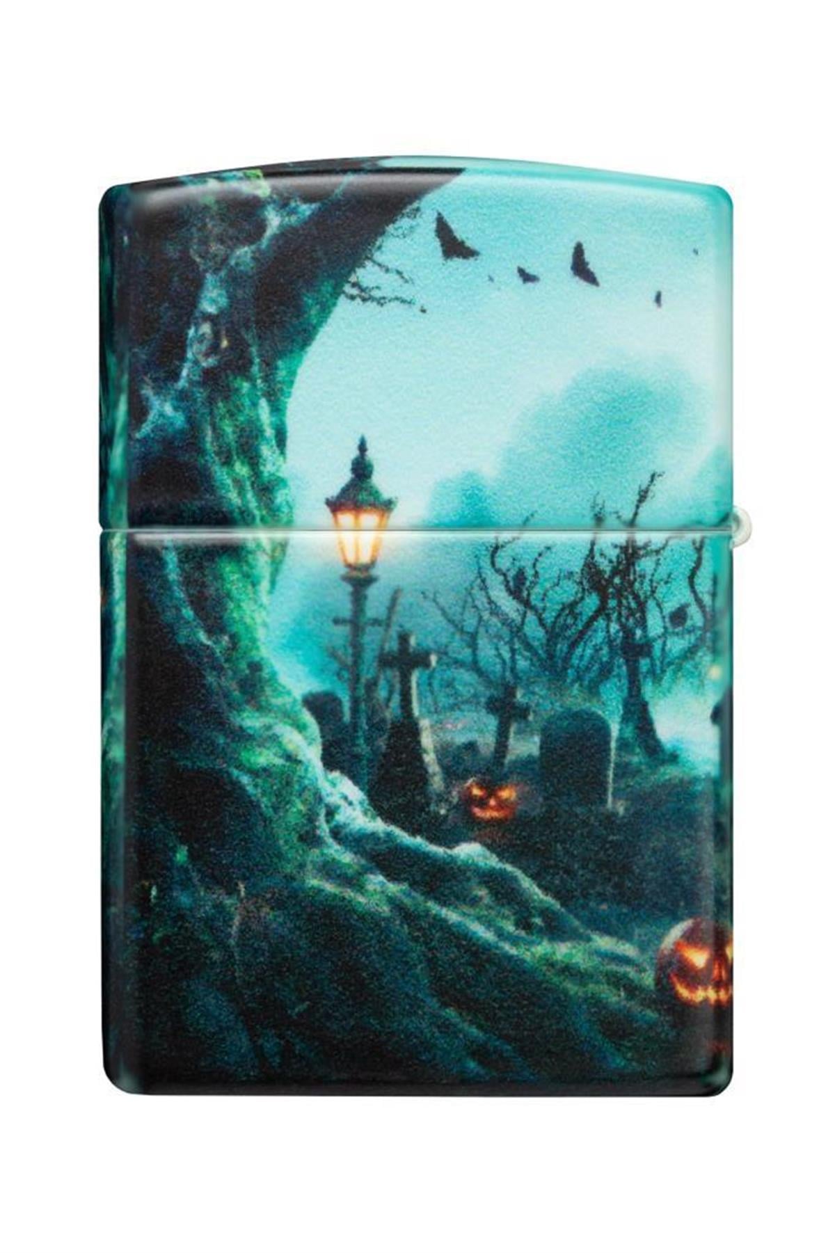 TR5384,Zippo Çakmak 48389-099452 49352 Horror Goth Design