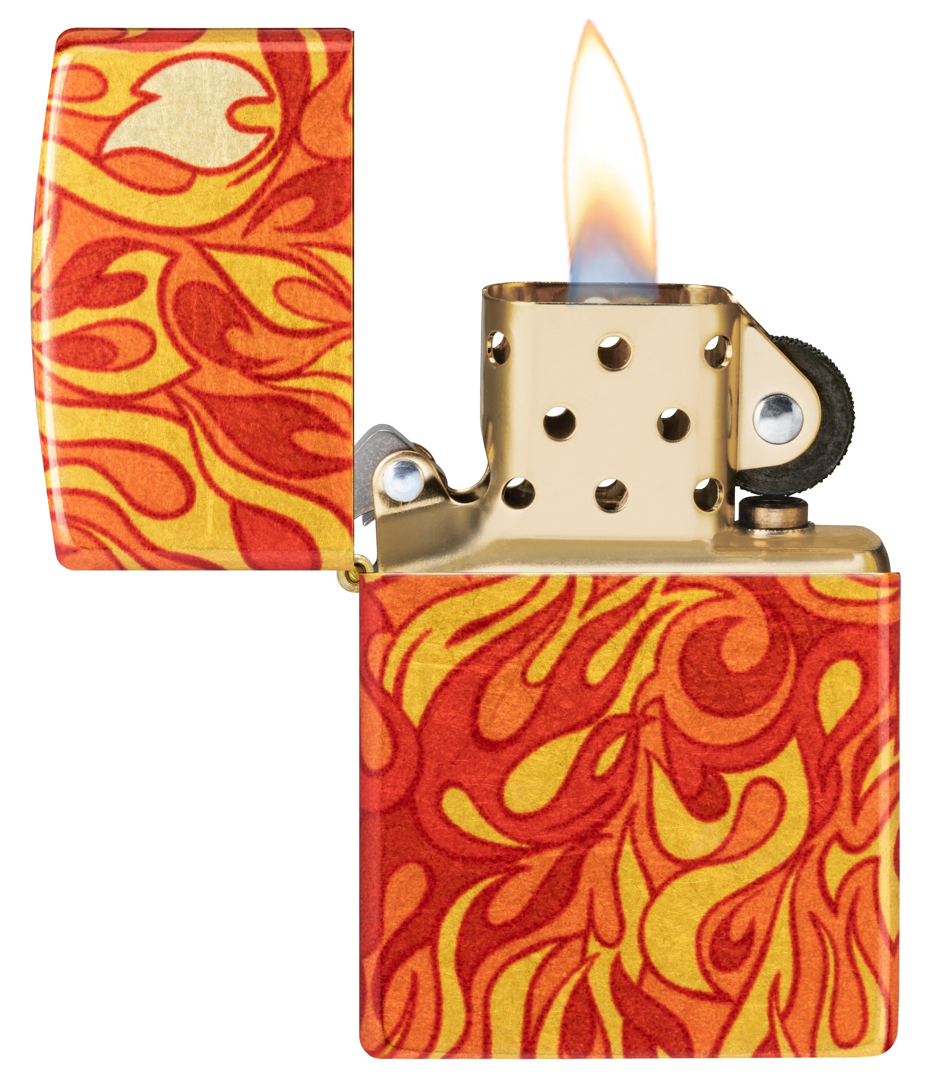 TR8471,Zippo Çakmak 48458 Fire Zippo Design 48981-111797