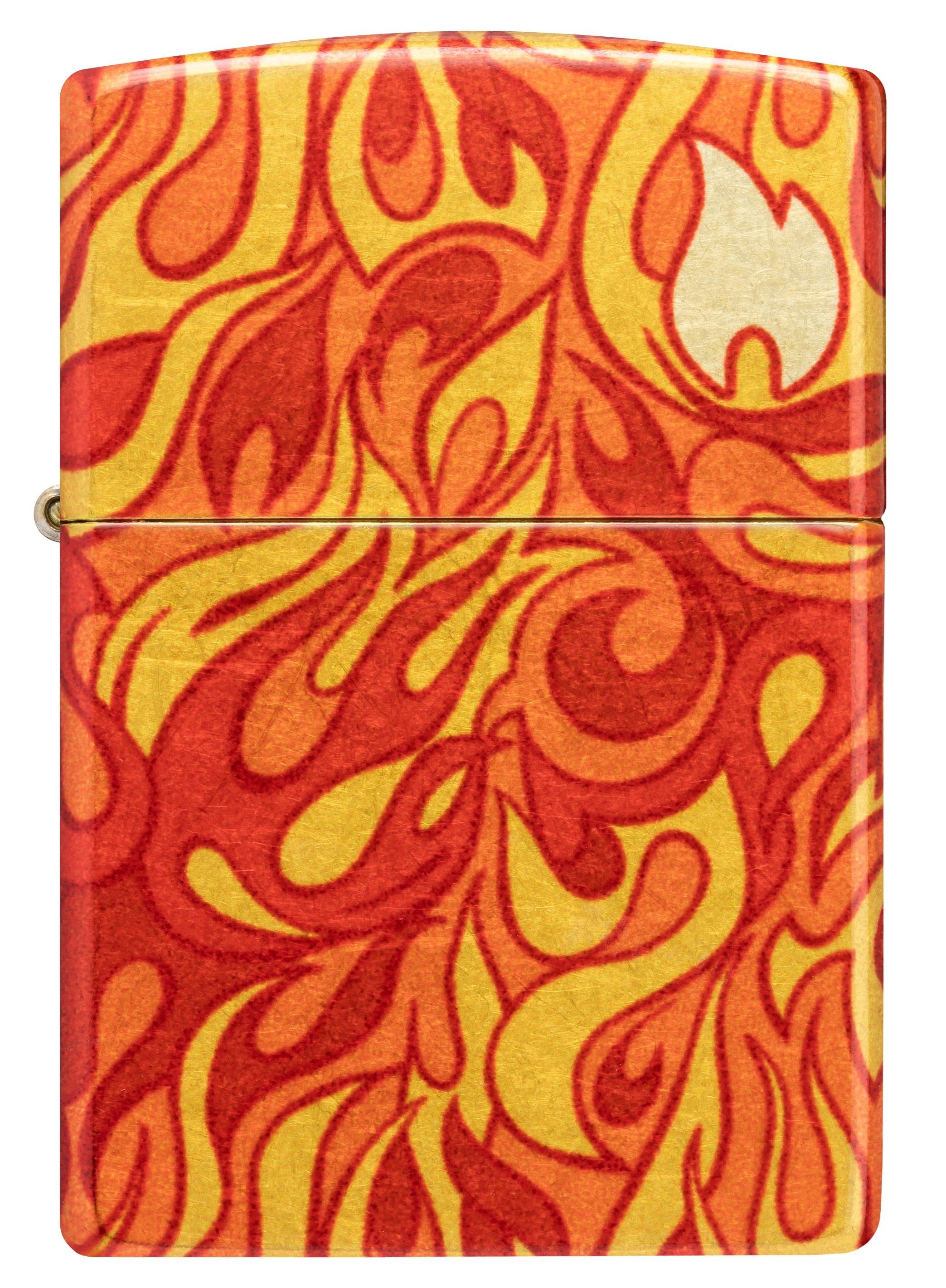 TR8471,Zippo Çakmak 48458 Fire Zippo Design 48981-111797