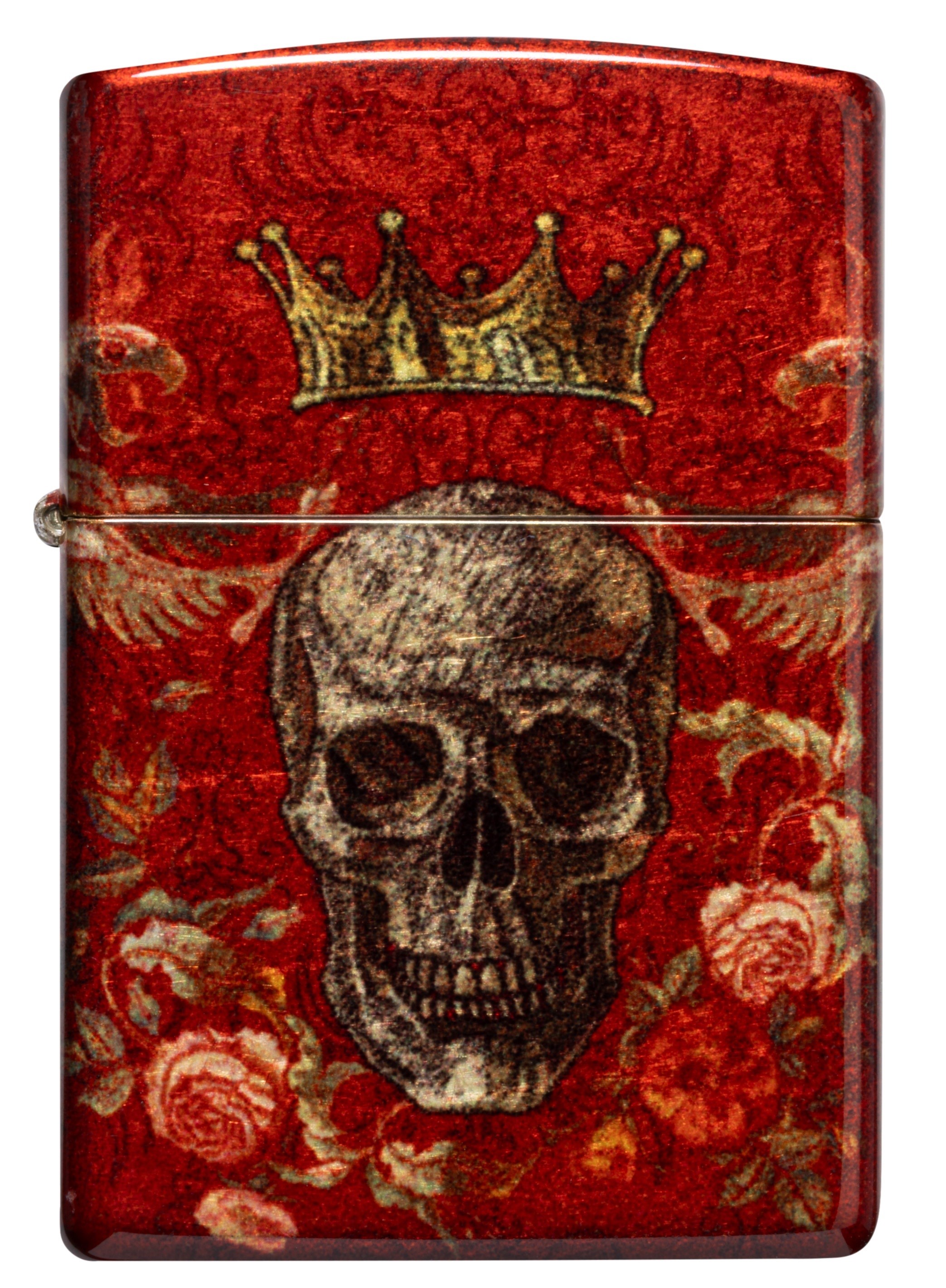 ZP1024,Zippo Çakmak 48458 King Skull Design 47132-128738