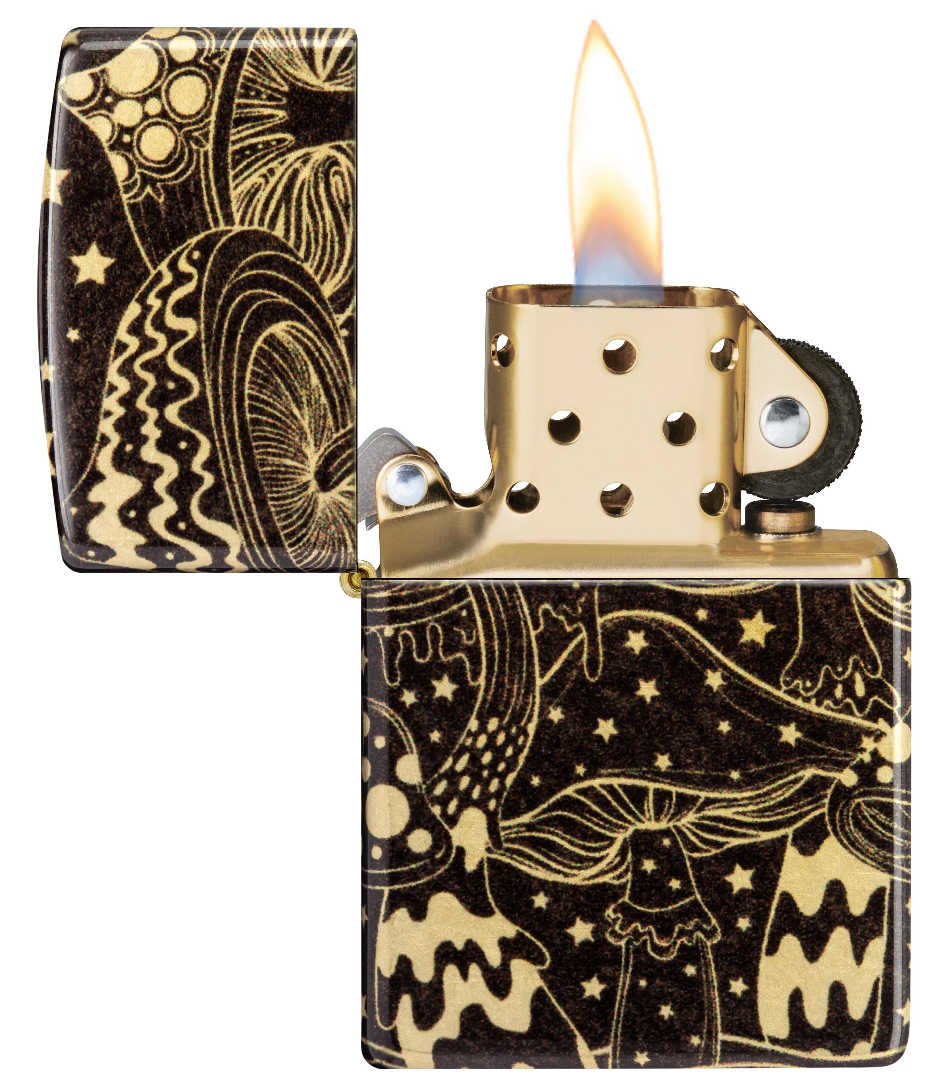 TR8530,Zippo Çakmak 48458 Mushrooms Design 46277-119790