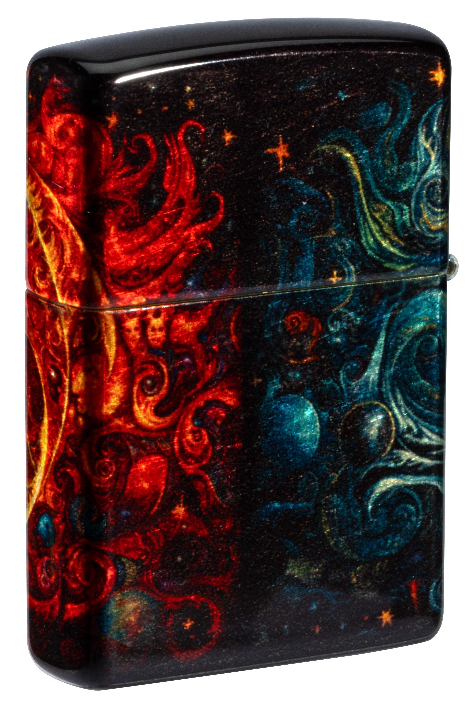 TR8497,Zippo Çakmak 48458 Spiritual Sun And Moon Design 46563-119960