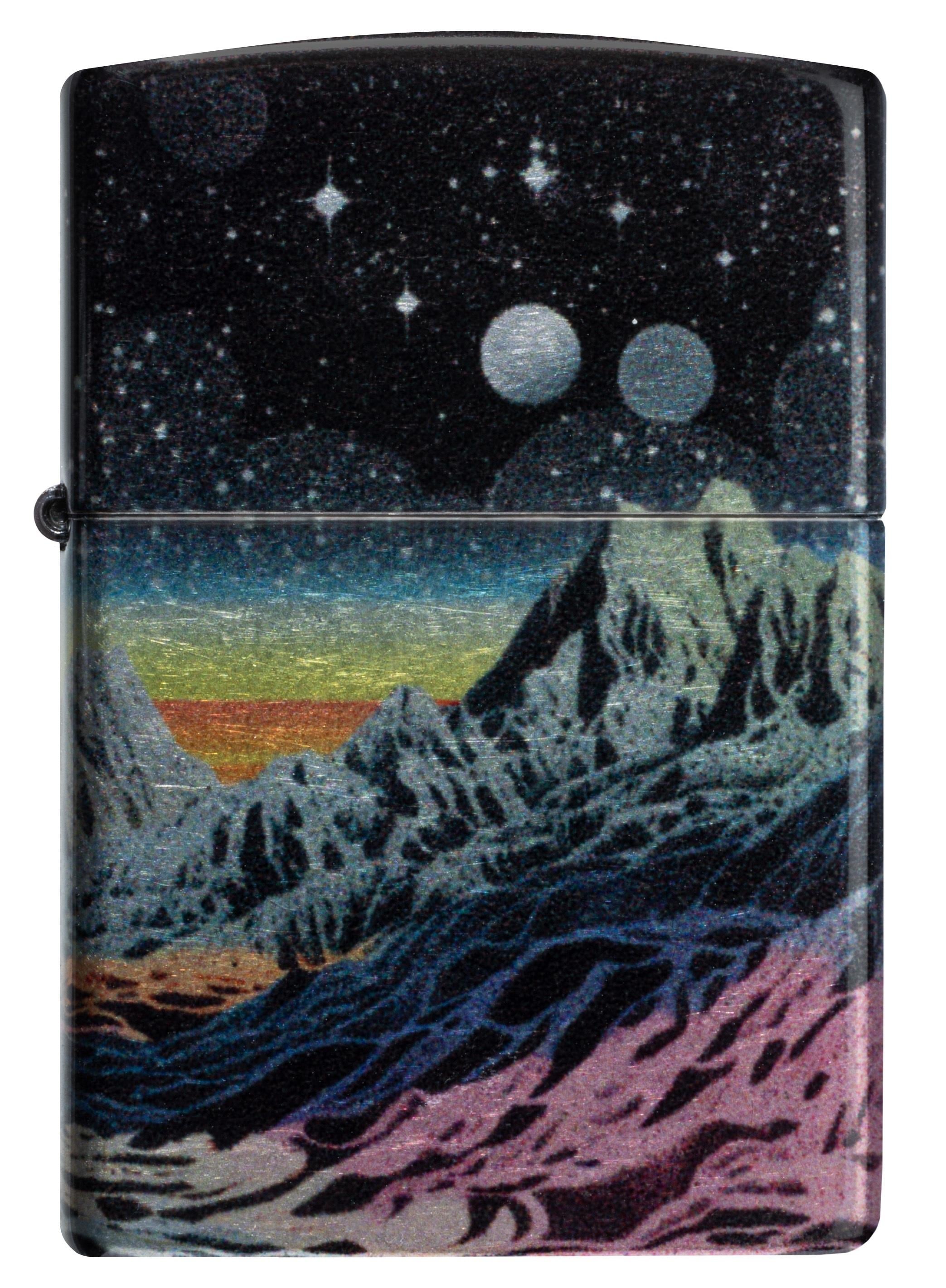 TR8508,Zippo Çakmak 48459 Space In Color Design 46432-119874