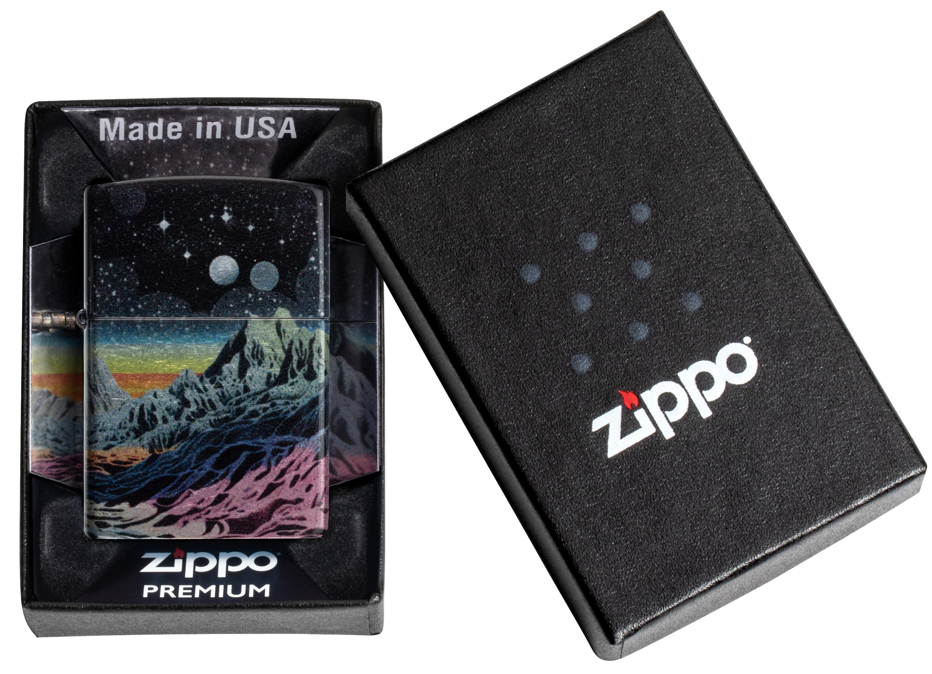 TR8508,Zippo Çakmak 48459 Space In Color Design 46432-119874