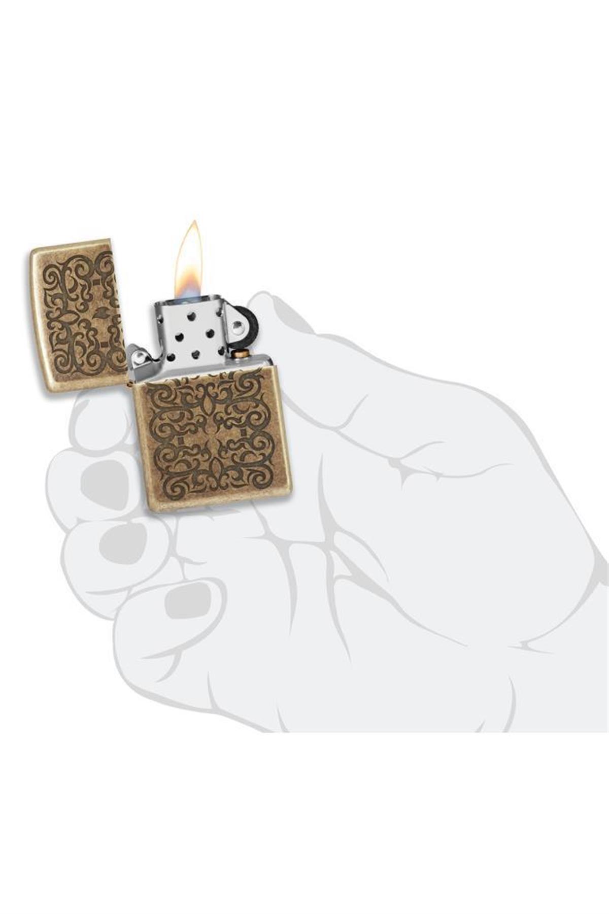 TR6174,Zippo Çakmak 48484-105822 Tattoo Design