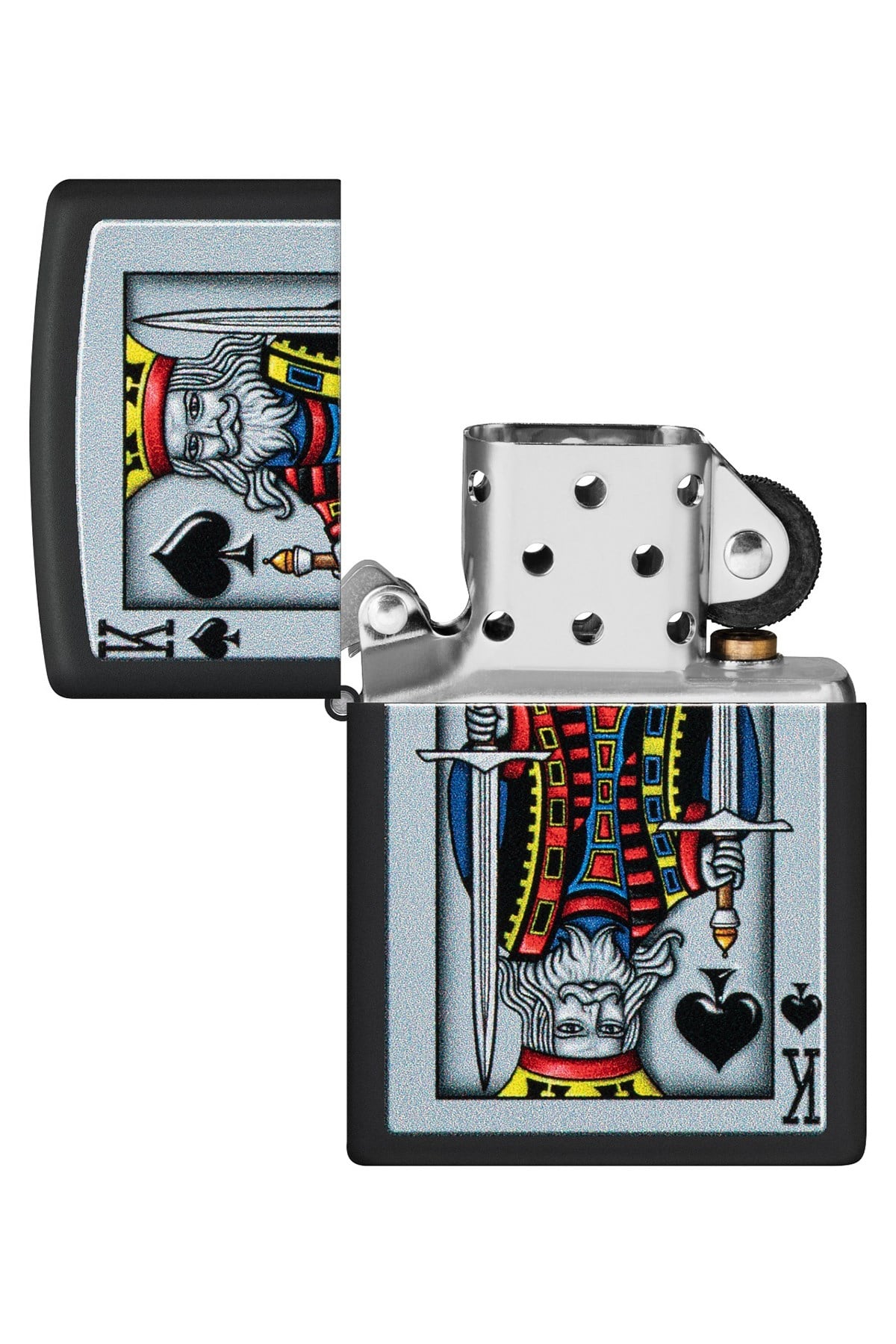 TR4748,Zippo Çakmak 48488-100053 King Of Spades Design