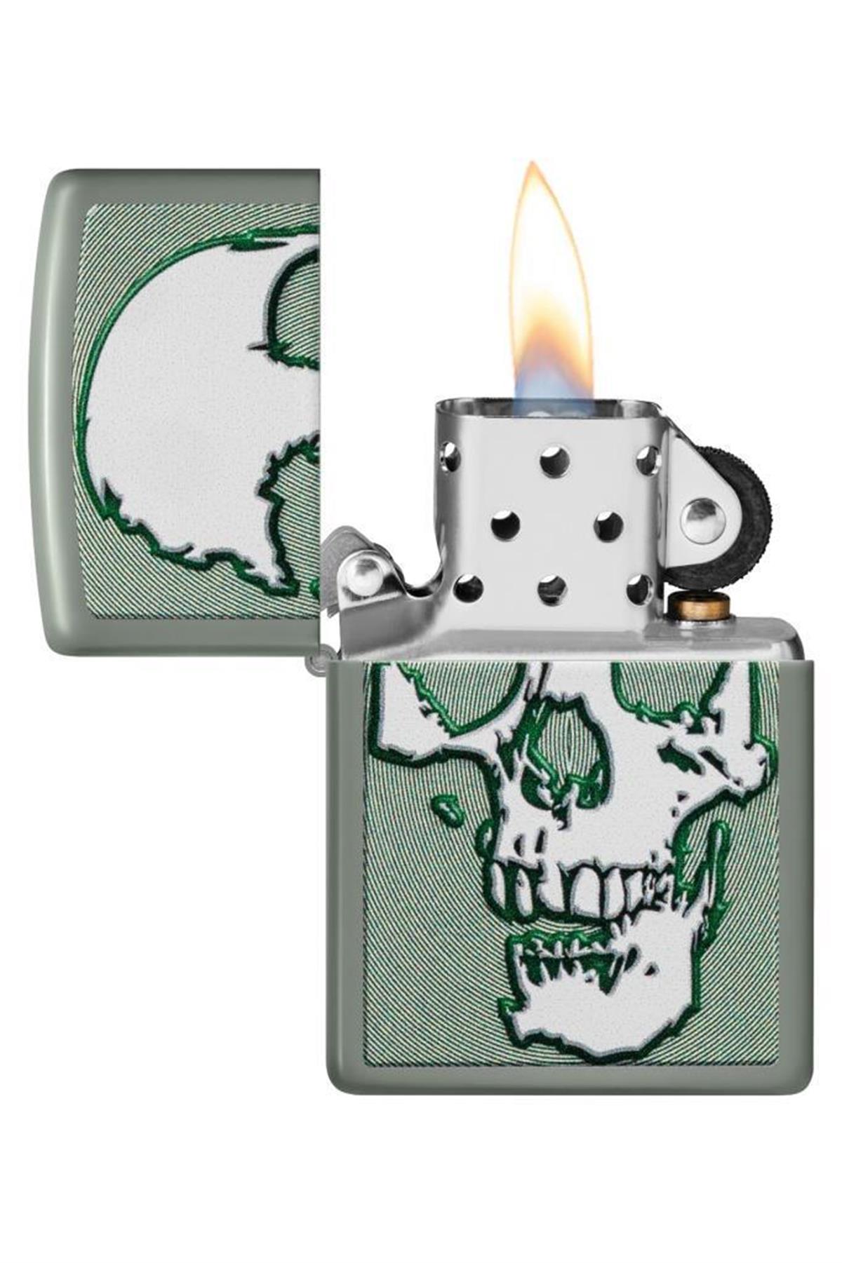 TR5777,Zippo Çakmak 48489-100057 2022Pff Skull Design