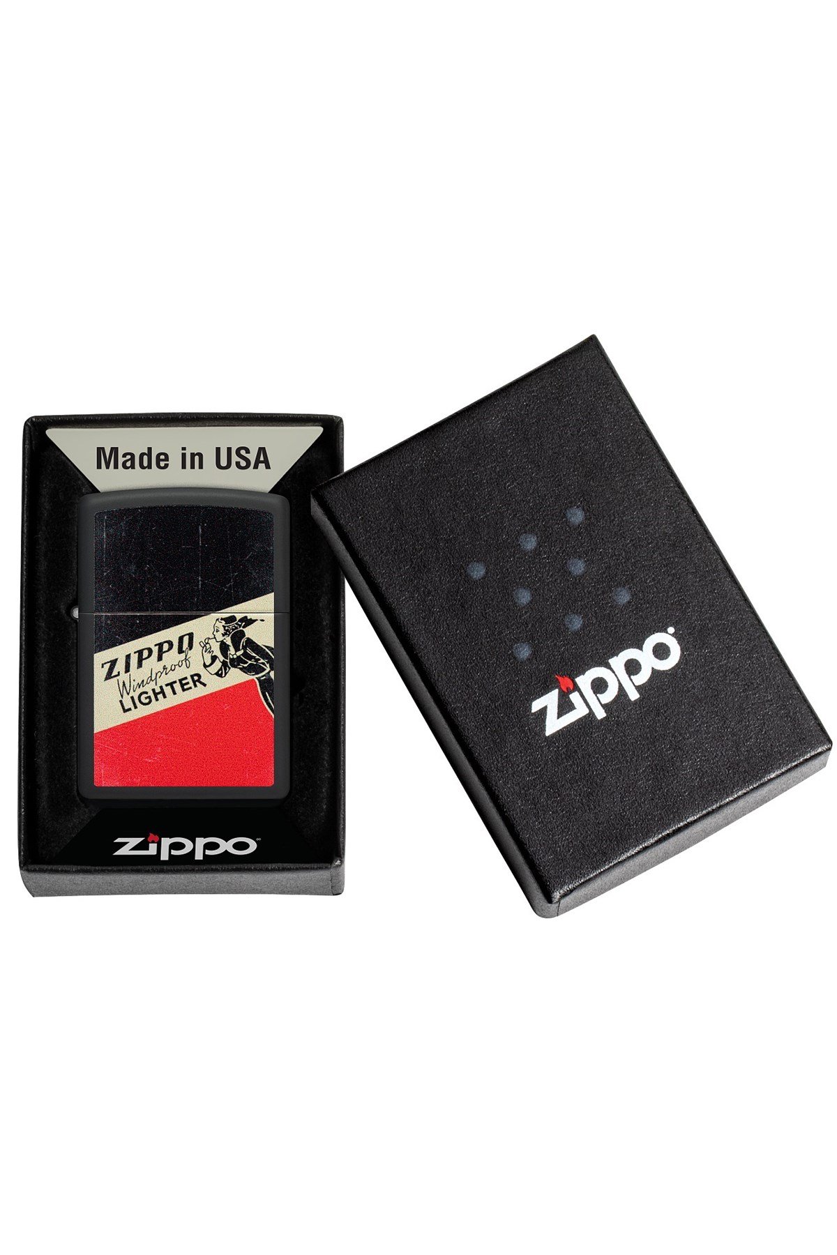 TR4742,Zippo Çakmak 48499-100094 Zippo Windy Design