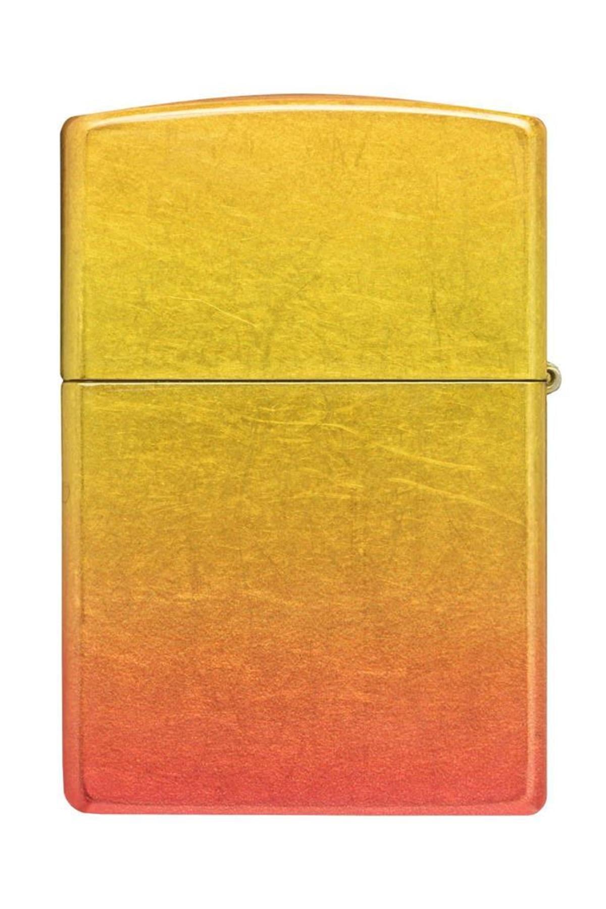 TR5382,Zippo Çakmak 48512-099383 48458 Ombre Orange Yellow Design