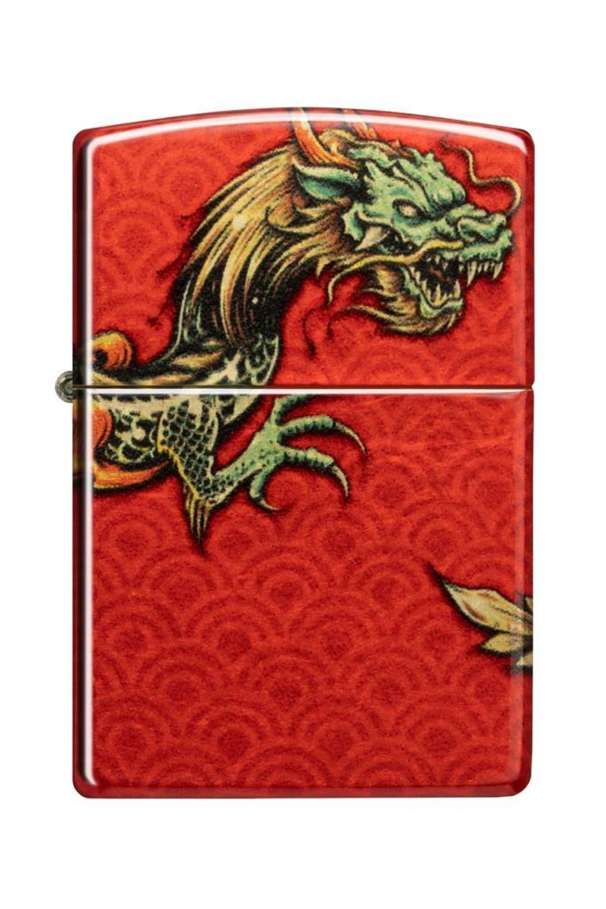 TR5383,Zippo Çakmak 48513-099384 48458 Zippo Dragon Design