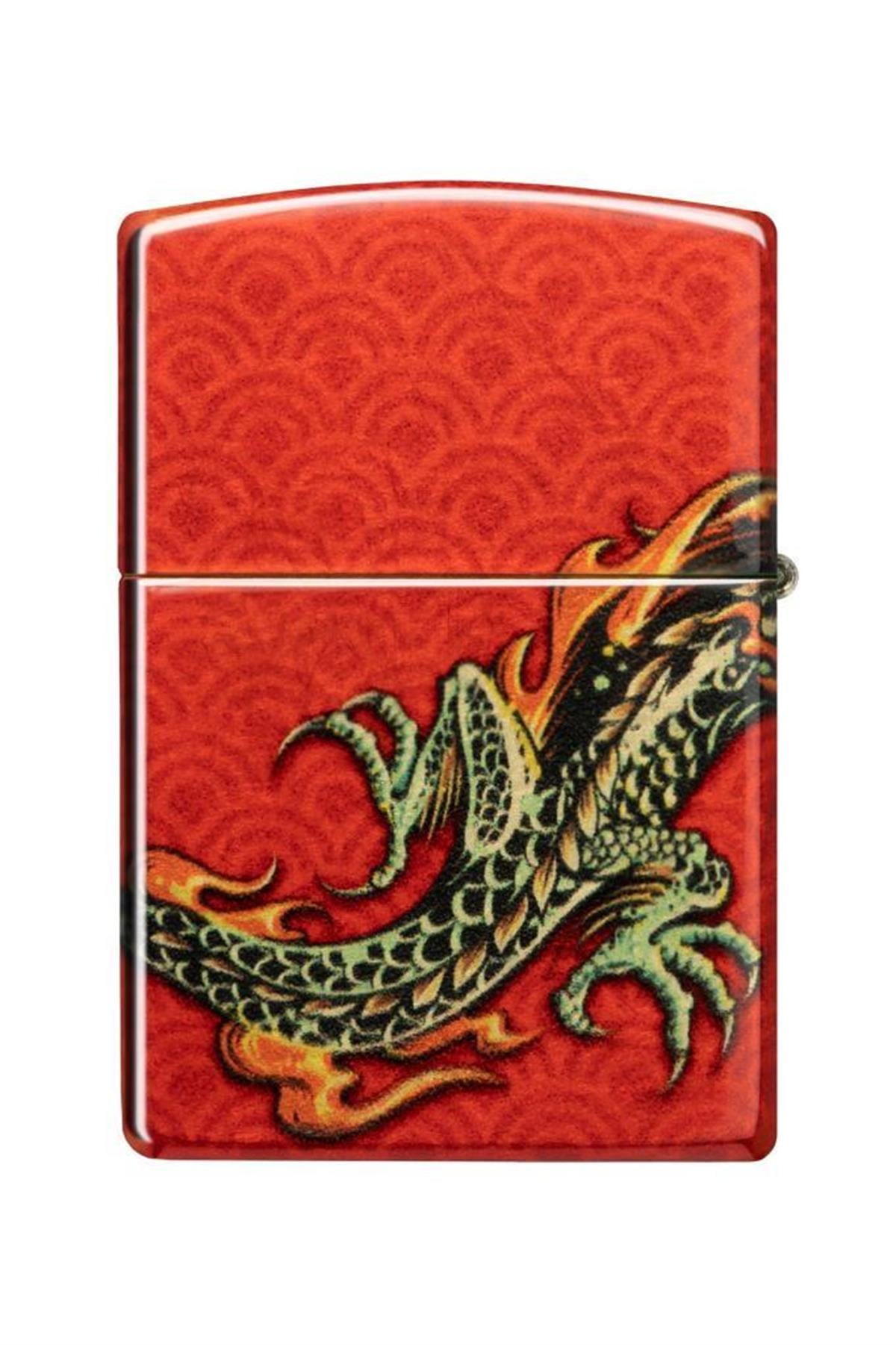 TR5383,Zippo Çakmak 48513-099384 48458 Zippo Dragon Design