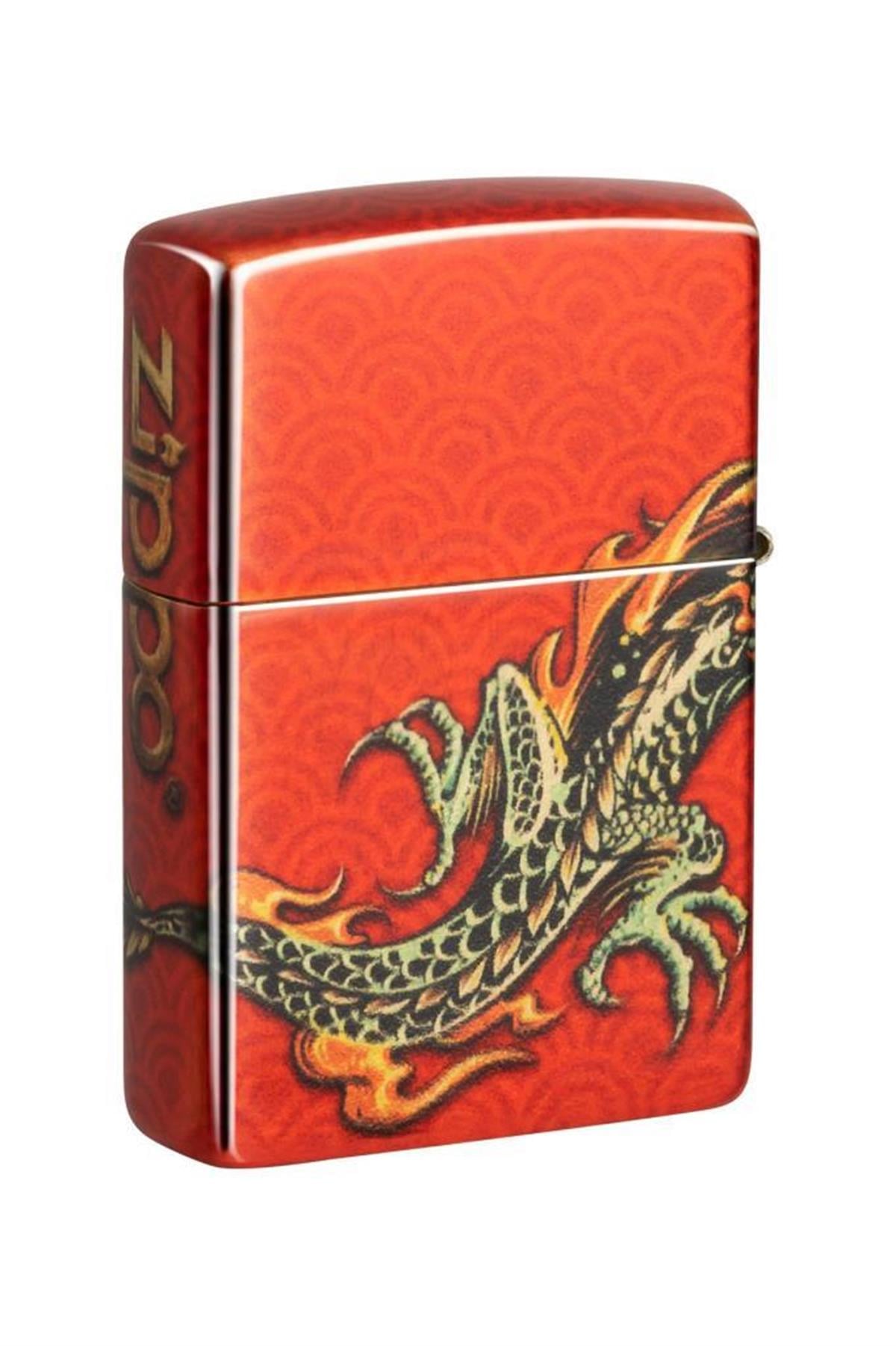 TR5383,Zippo Çakmak 48513-099384 48458 Zippo Dragon Design