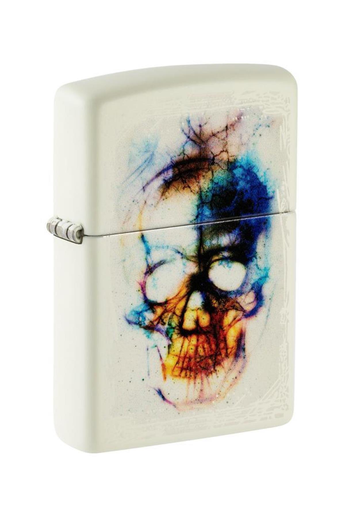 TR5333,Zippo Çakmak 48563-103356 49193 Skull Print Design