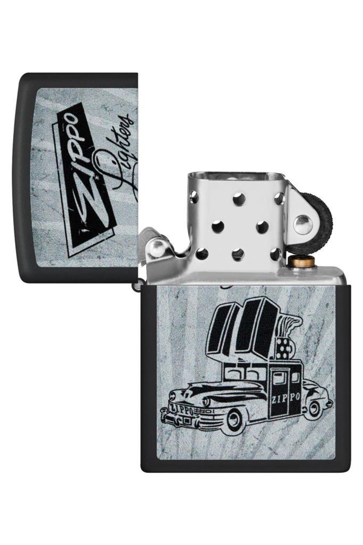 TR5323,Zippo Çakmak 48572-103359 218 Zippo Car Ad Design