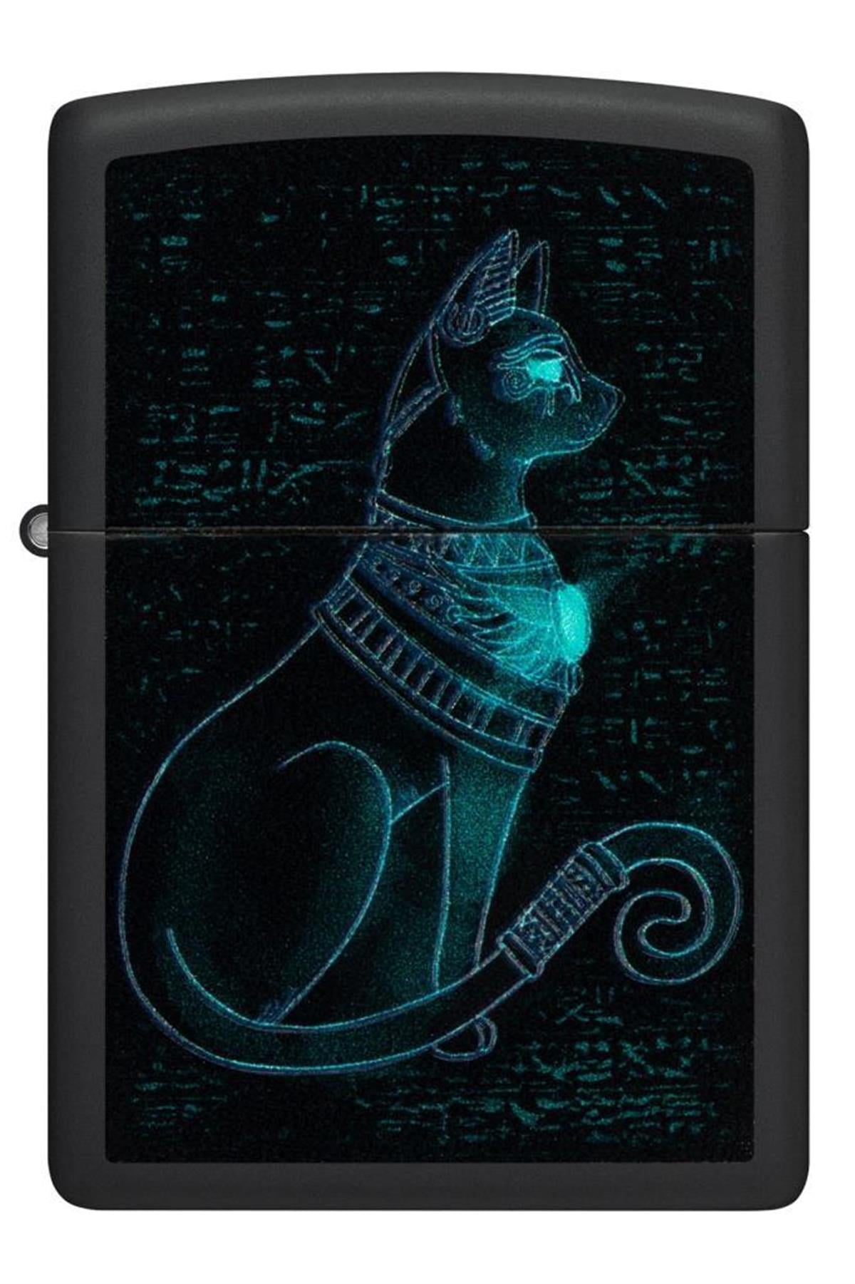 TR5498,Zippo Çakmak 48582-103659 Spiritual Cat Design