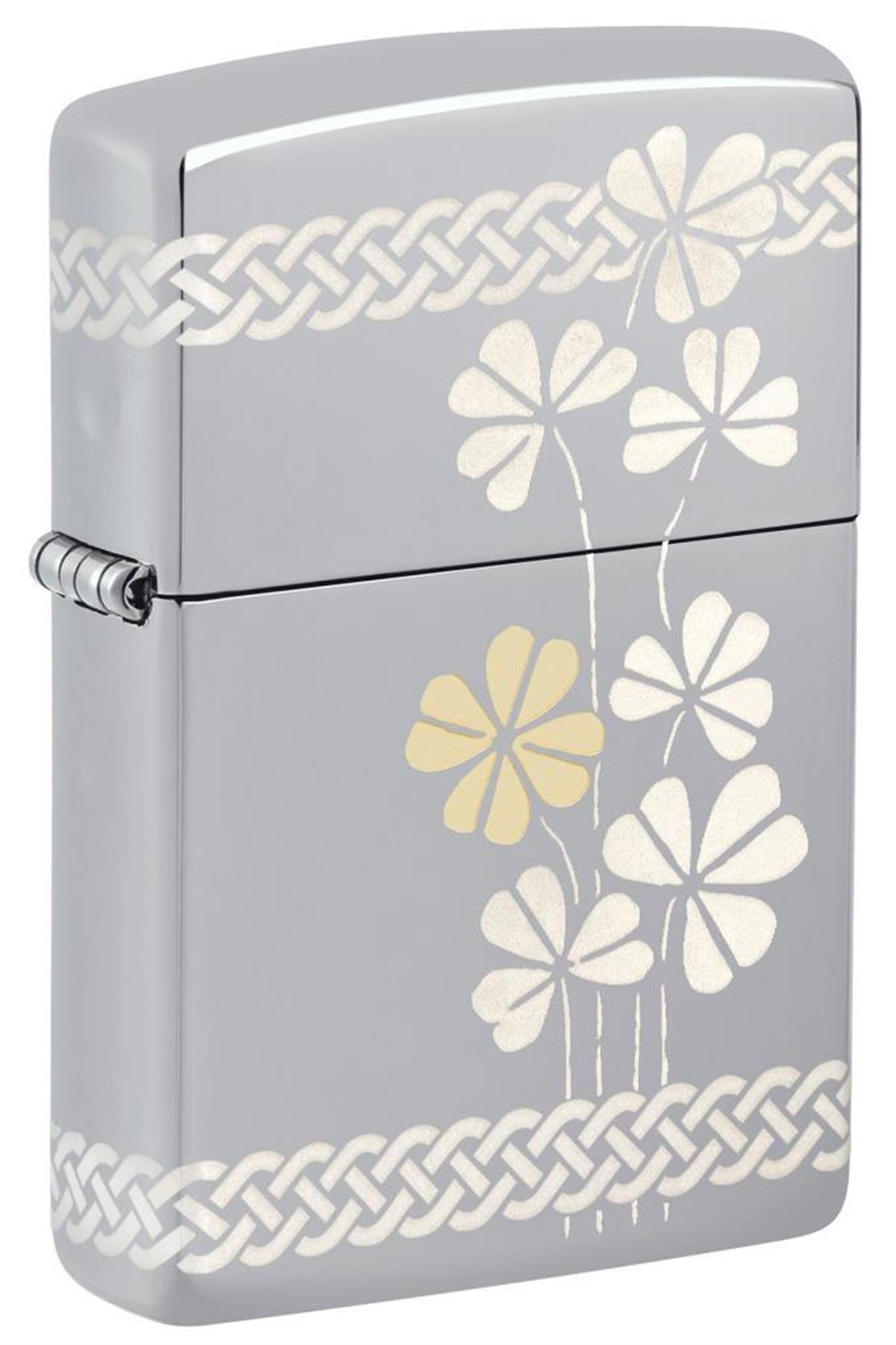 TR5501,Zippo Çakmak 48586-103658 Clover Design