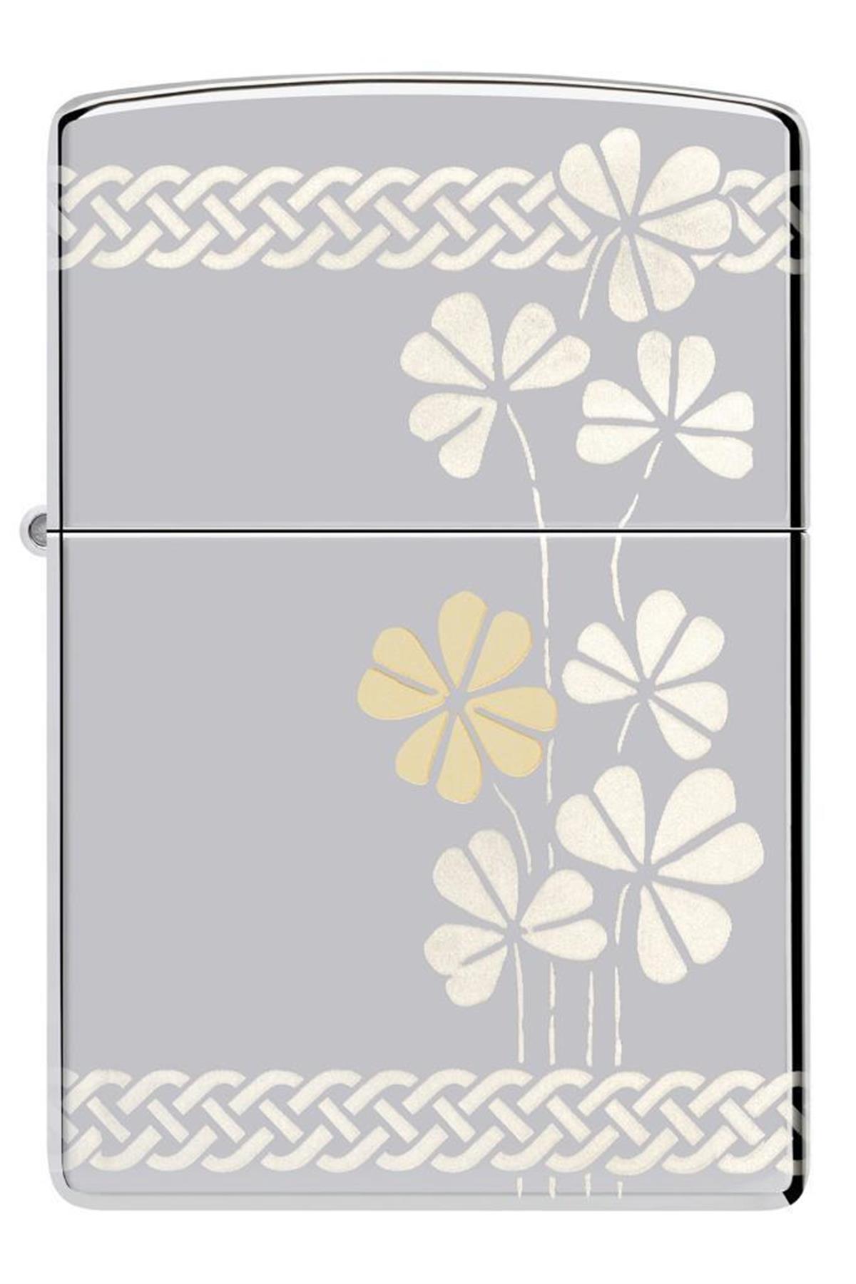 TR5501,Zippo Çakmak 48586-103658 Clover Design