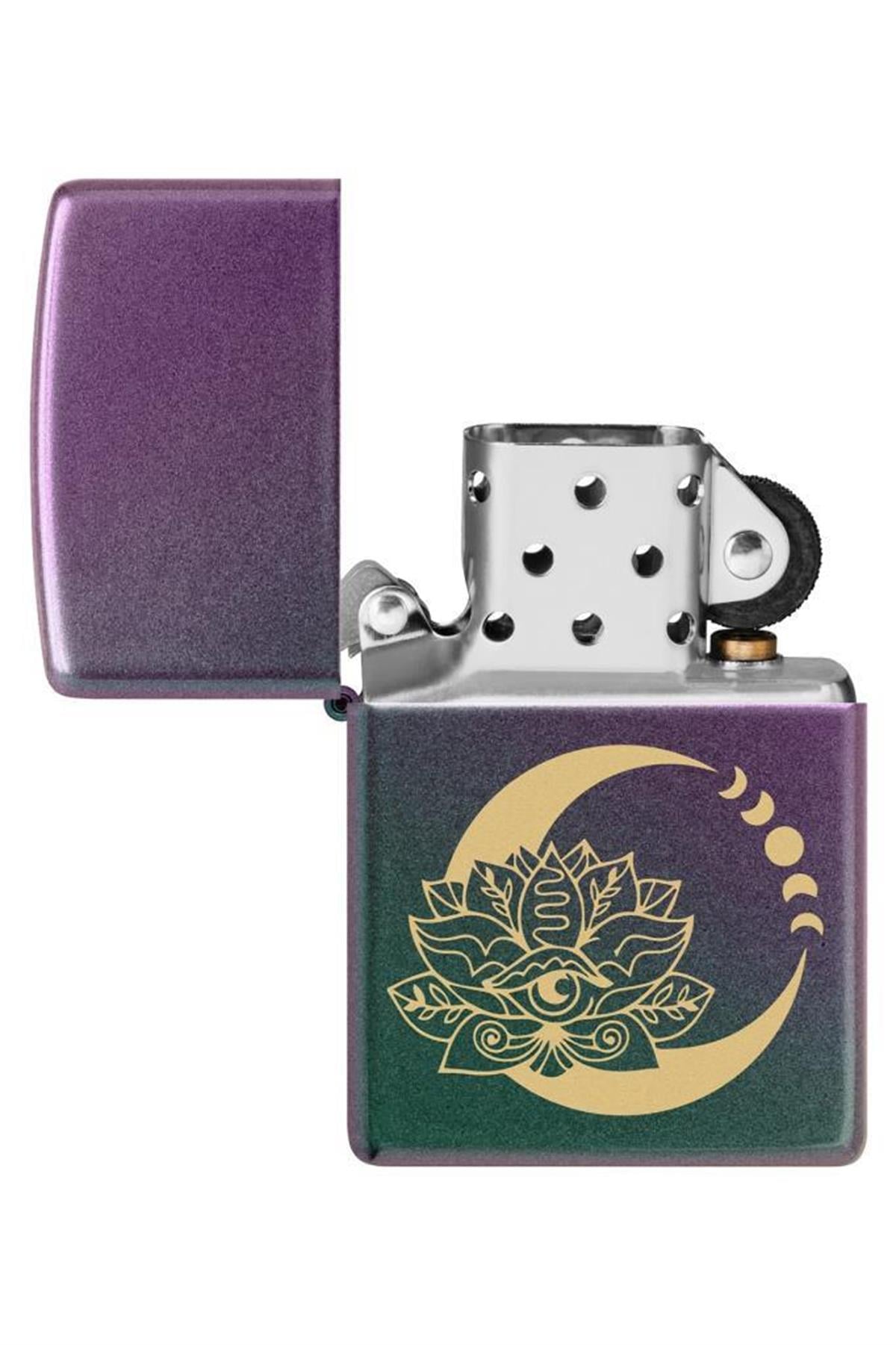 TR5431,Zippo Çakmak 48587-103660 49146 Lotus Moon Design