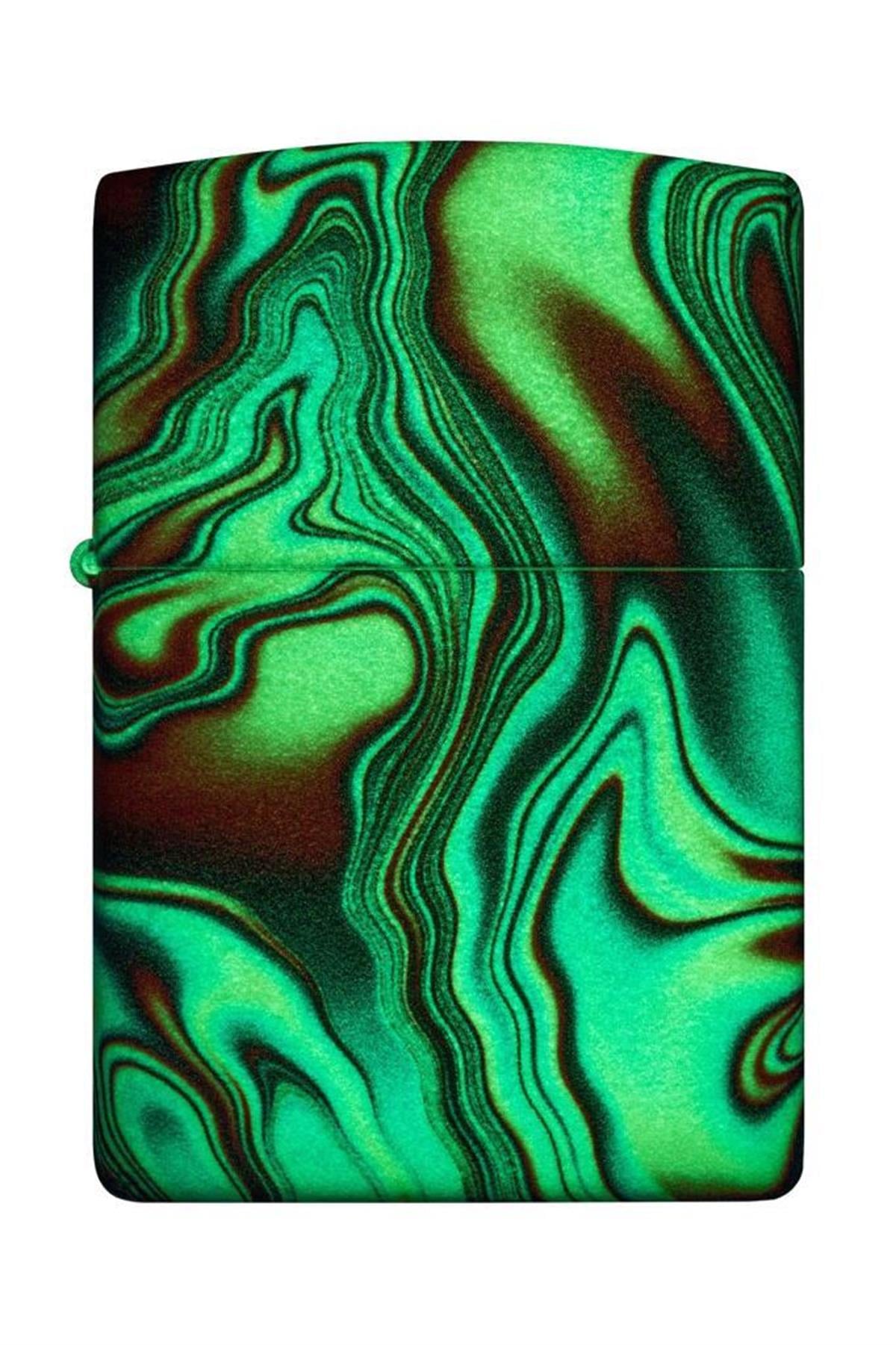 TR5380,Zippo Çakmak 48612-103369 49193 Colorful Swirl Pattern