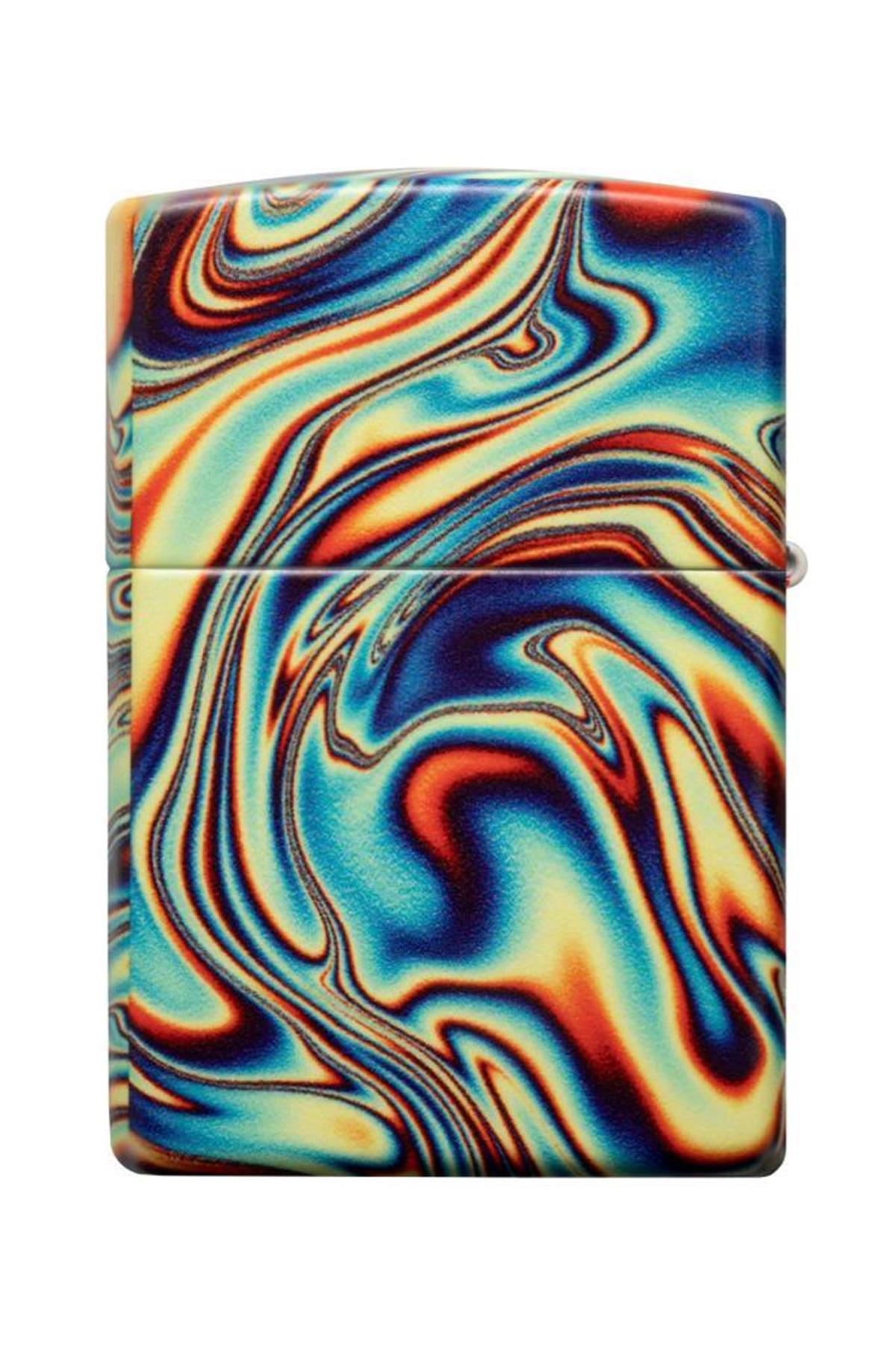 TR5380,Zippo Çakmak 48612-103369 49193 Colorful Swirl Pattern
