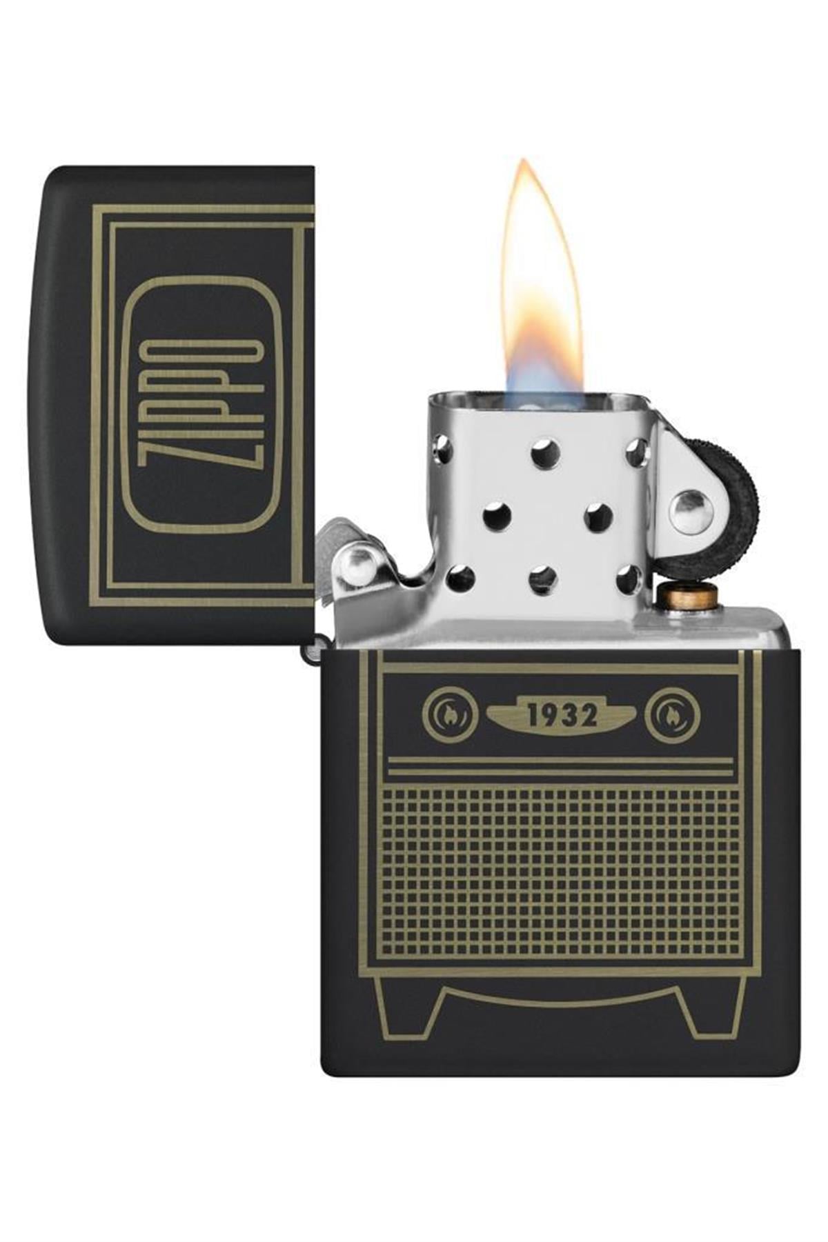 TR5443,Zippo Çakmak 48619-103614 218 Zippo Vintage Tv Design