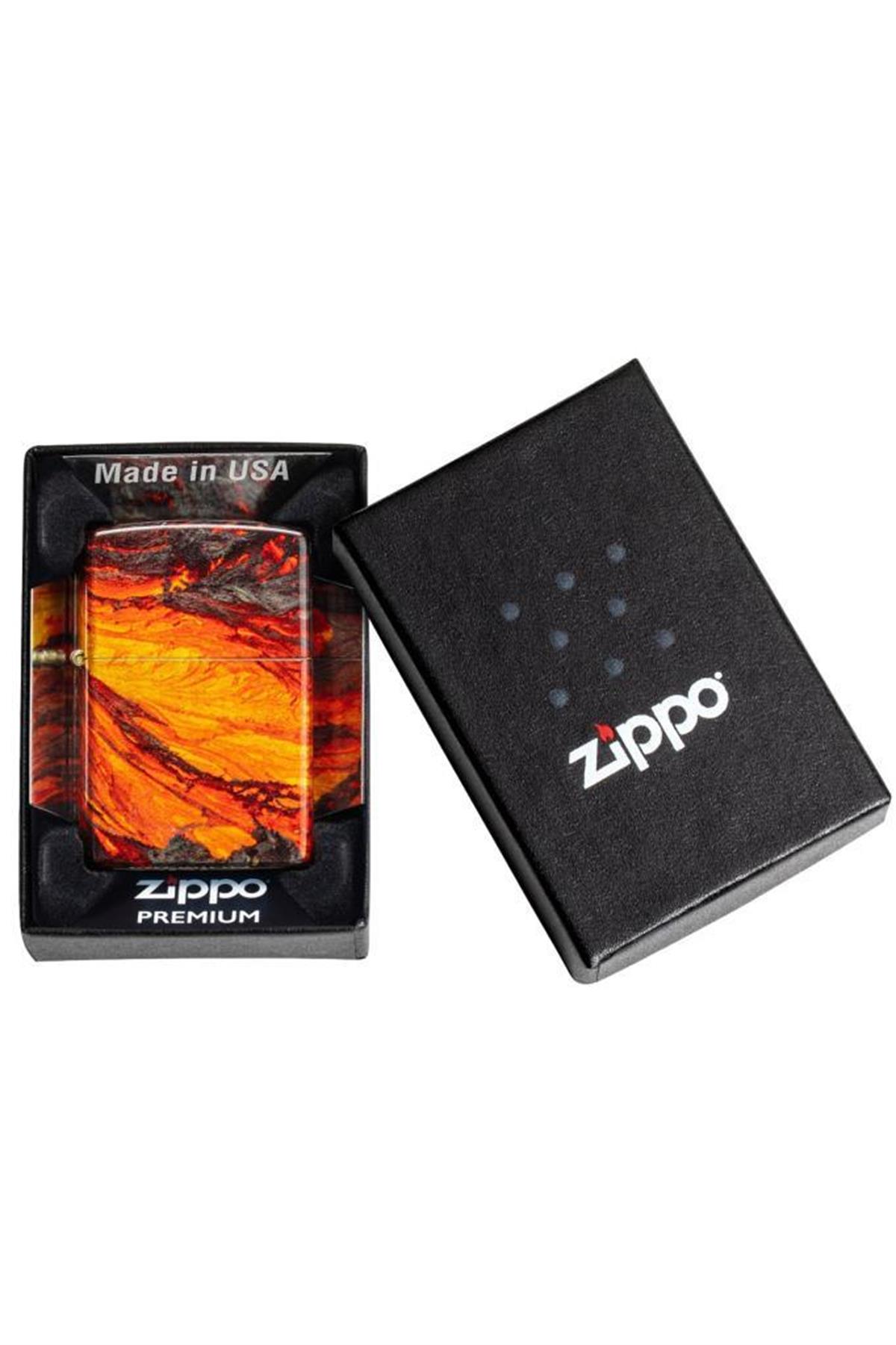 TR5387,Zippo Çakmak 48622-103371 48458 Lava Flow Design