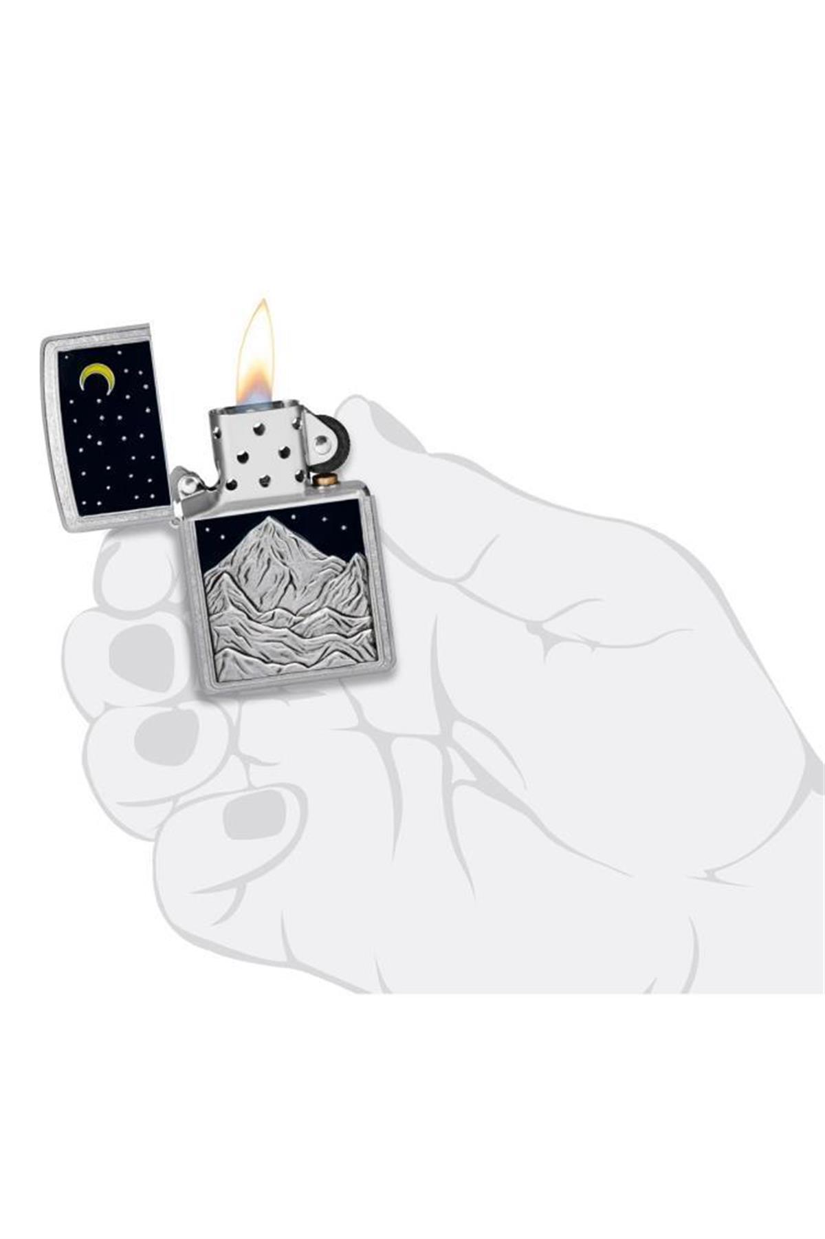 TR5469,Zippo Çakmak 48632-103665 Mountains Emblem