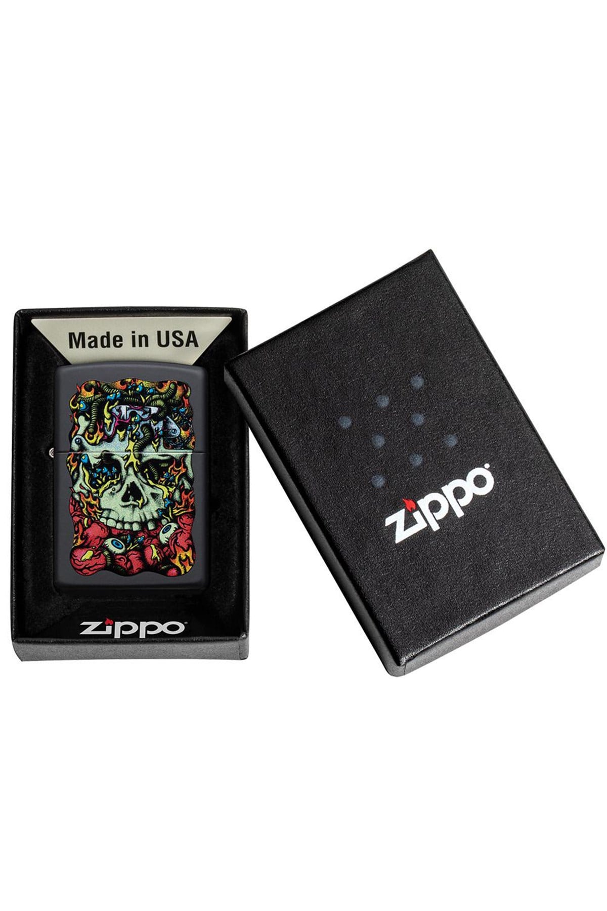 TR4751,Zippo Çakmak 49007-00021 Dead inside Design