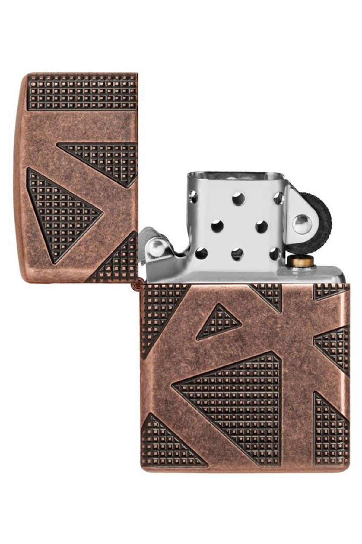 TR5462,Zippo Çakmak 49036-075220 Geometric 360 Design
