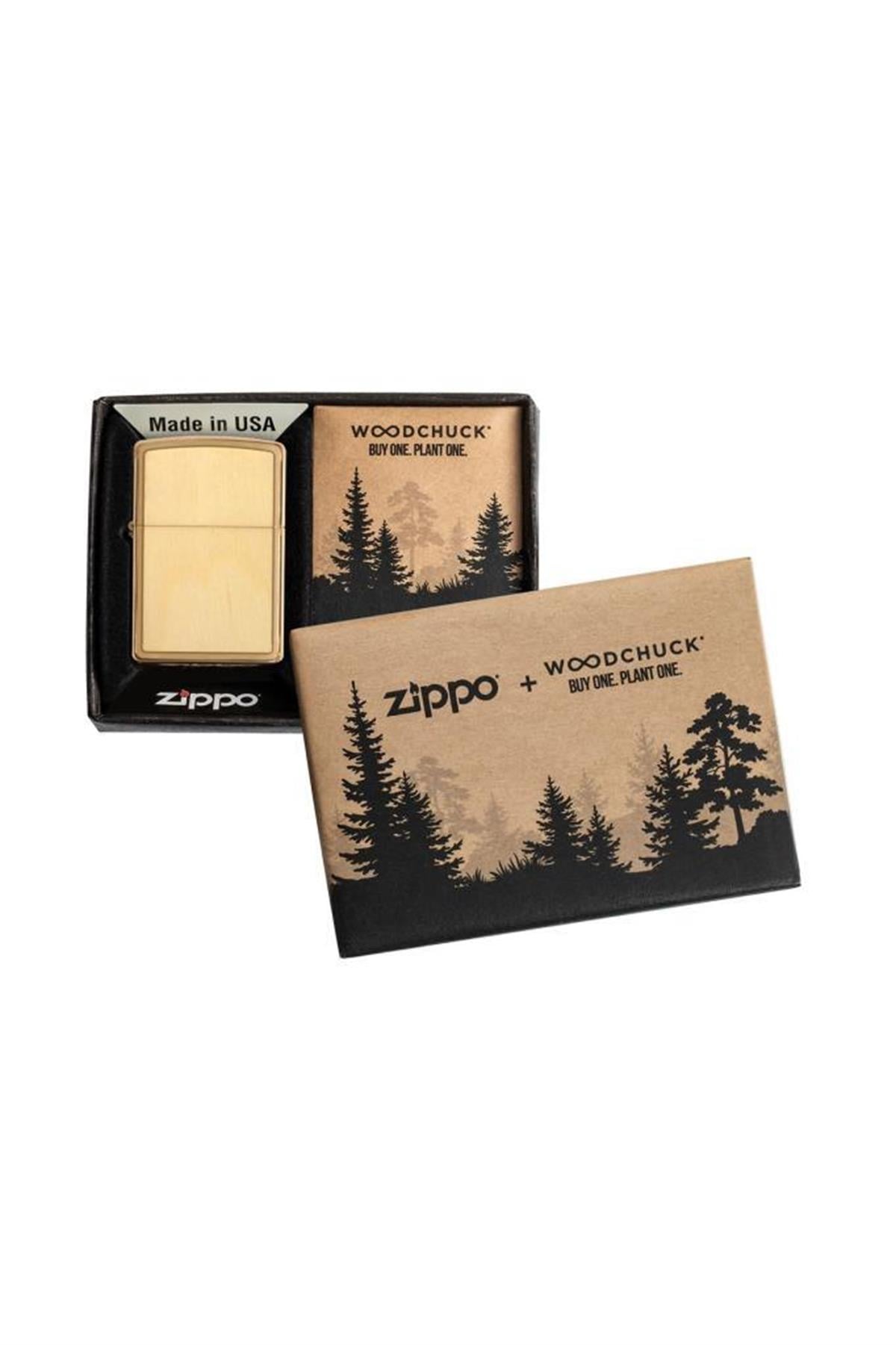 TR5367,Zippo Çakmak 49082-076489 204B Woodchuck Birch