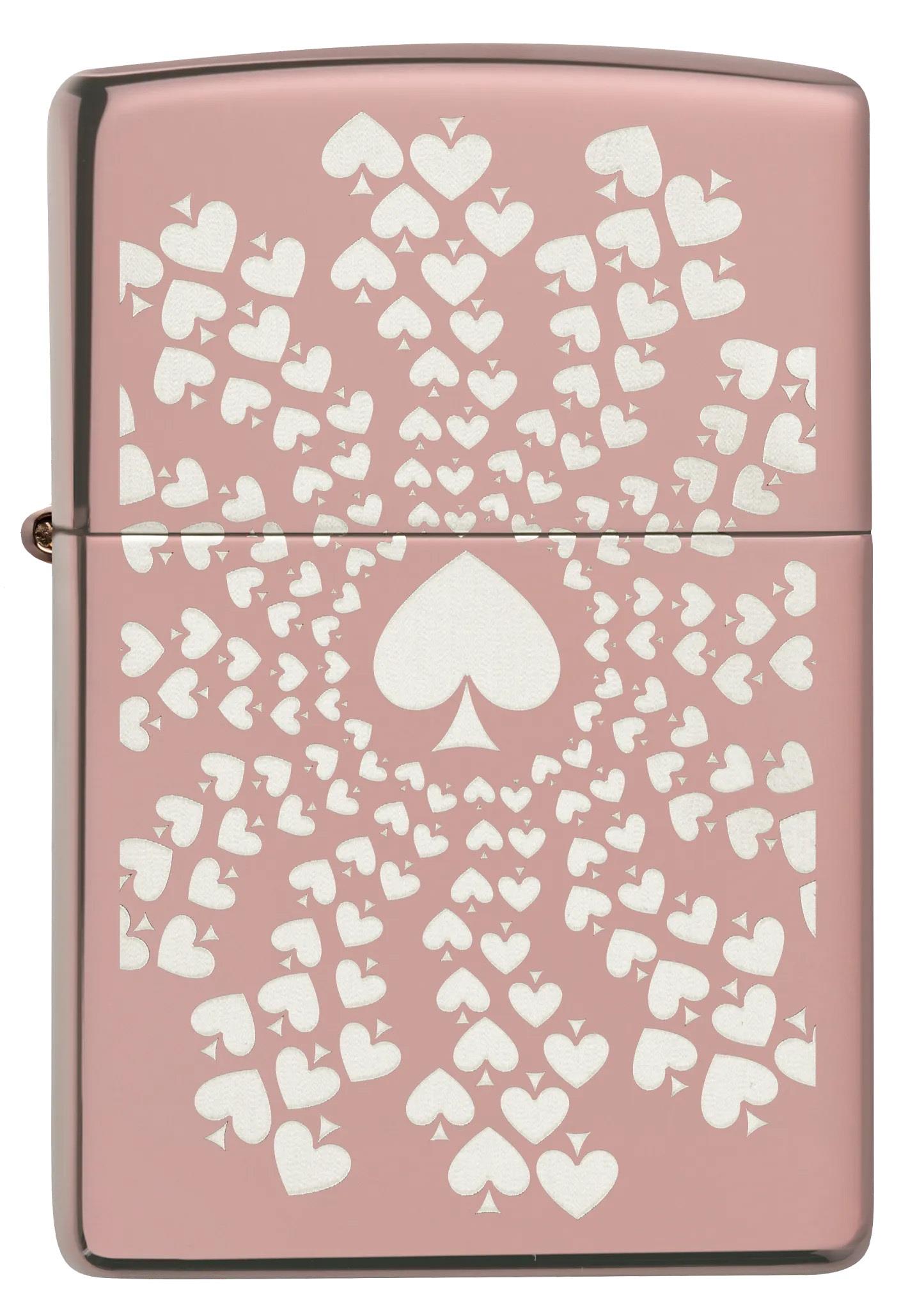 TR9373,Zippo Çakmak 49190 Ace Of Spades Design 48129-127451